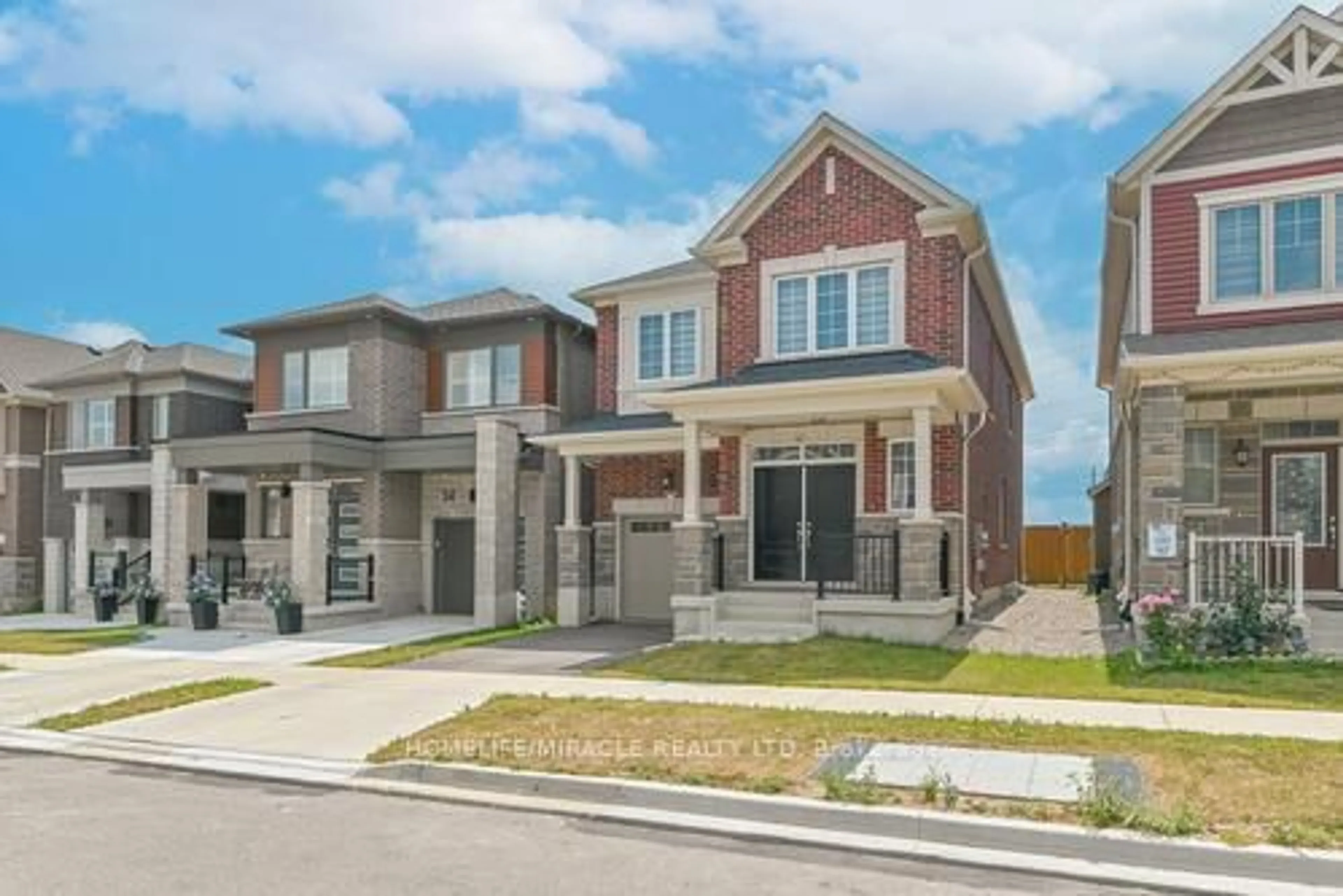 Home with brick exterior material, street for 30 Saxony St, Kitchener Ontario N2R 0S3