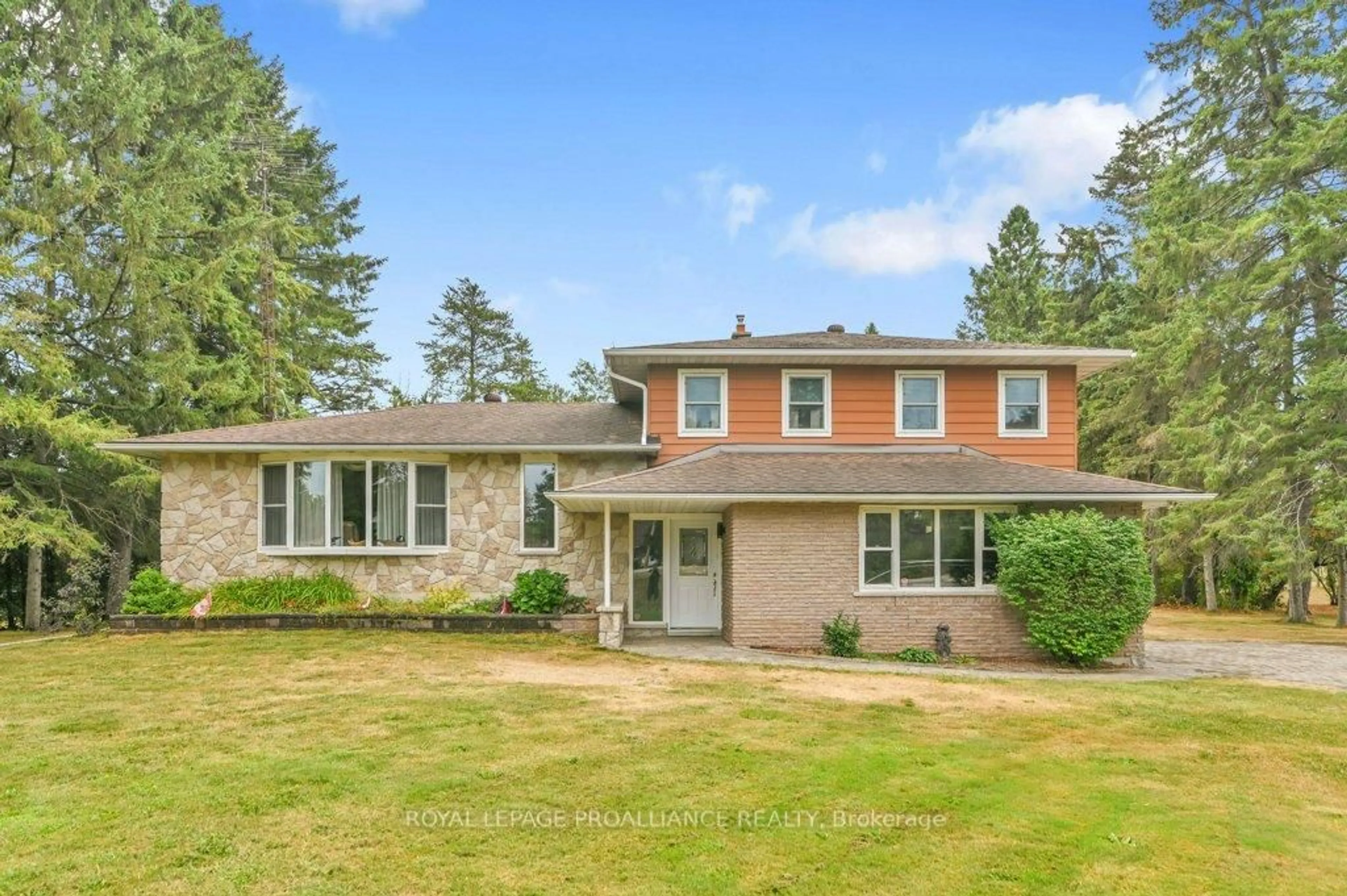 Home with brick exterior material, street for 1267 County Rd 2 Rd, Elizabethtown-Kitley Ontario K6V 5T1