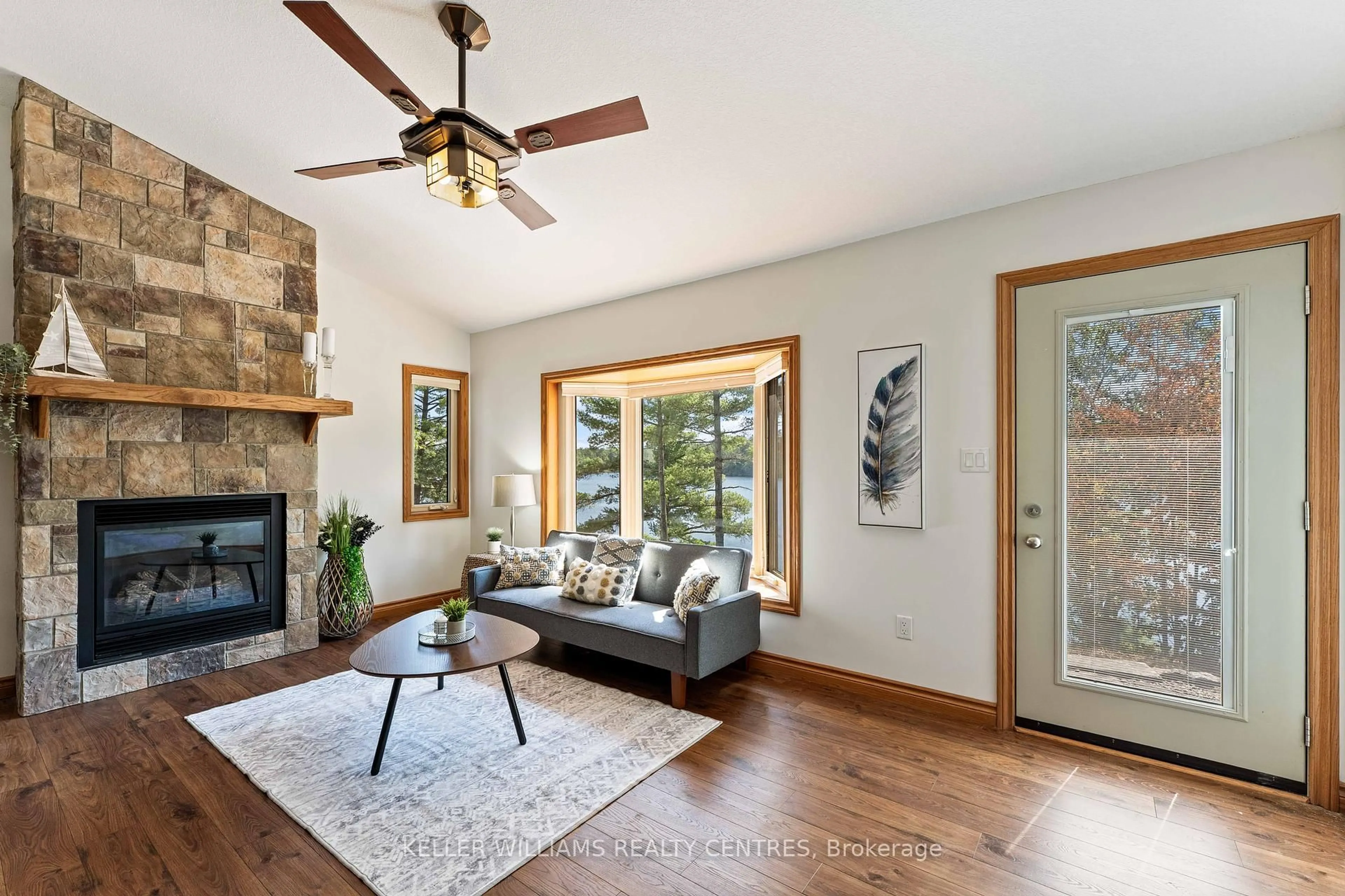 Living room with furniture, unknown for 98 Fire Access Rd, Trent Lakes Ontario K0L 1J0