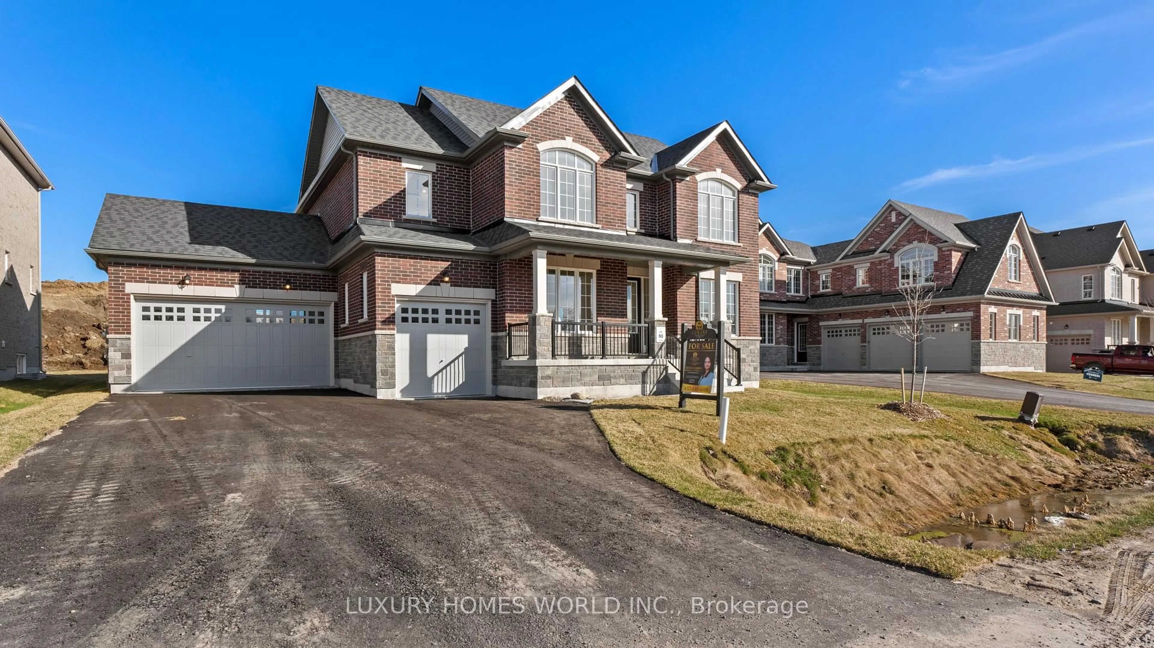 Home with brick exterior material, street for 61 Golden Meadows Dr, Otonabee-South Monaghan Ontario K9J 0K8