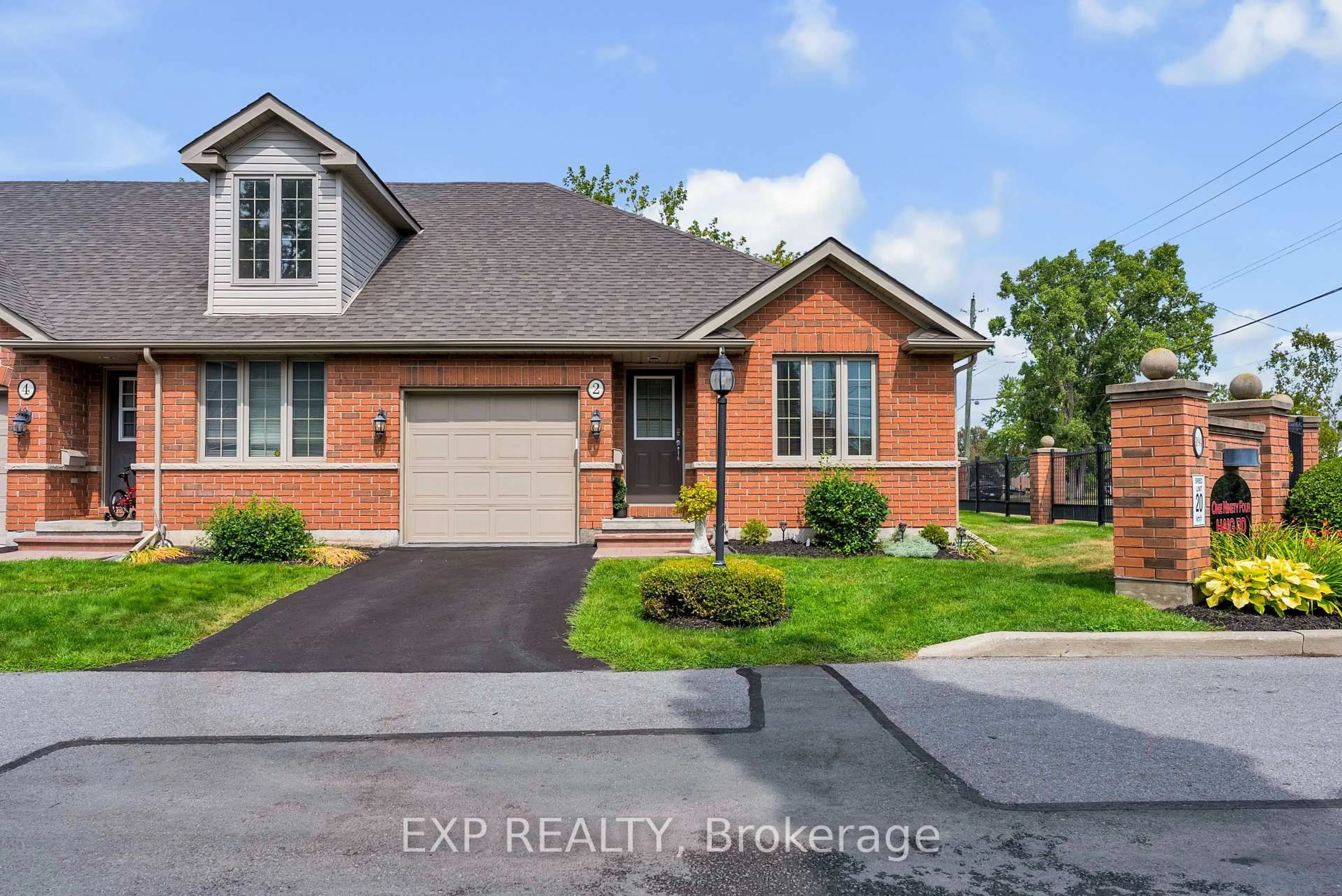 Home with brick exterior material, street for 194 Haig Rd #2, Belleville Ontario K8N 0A8