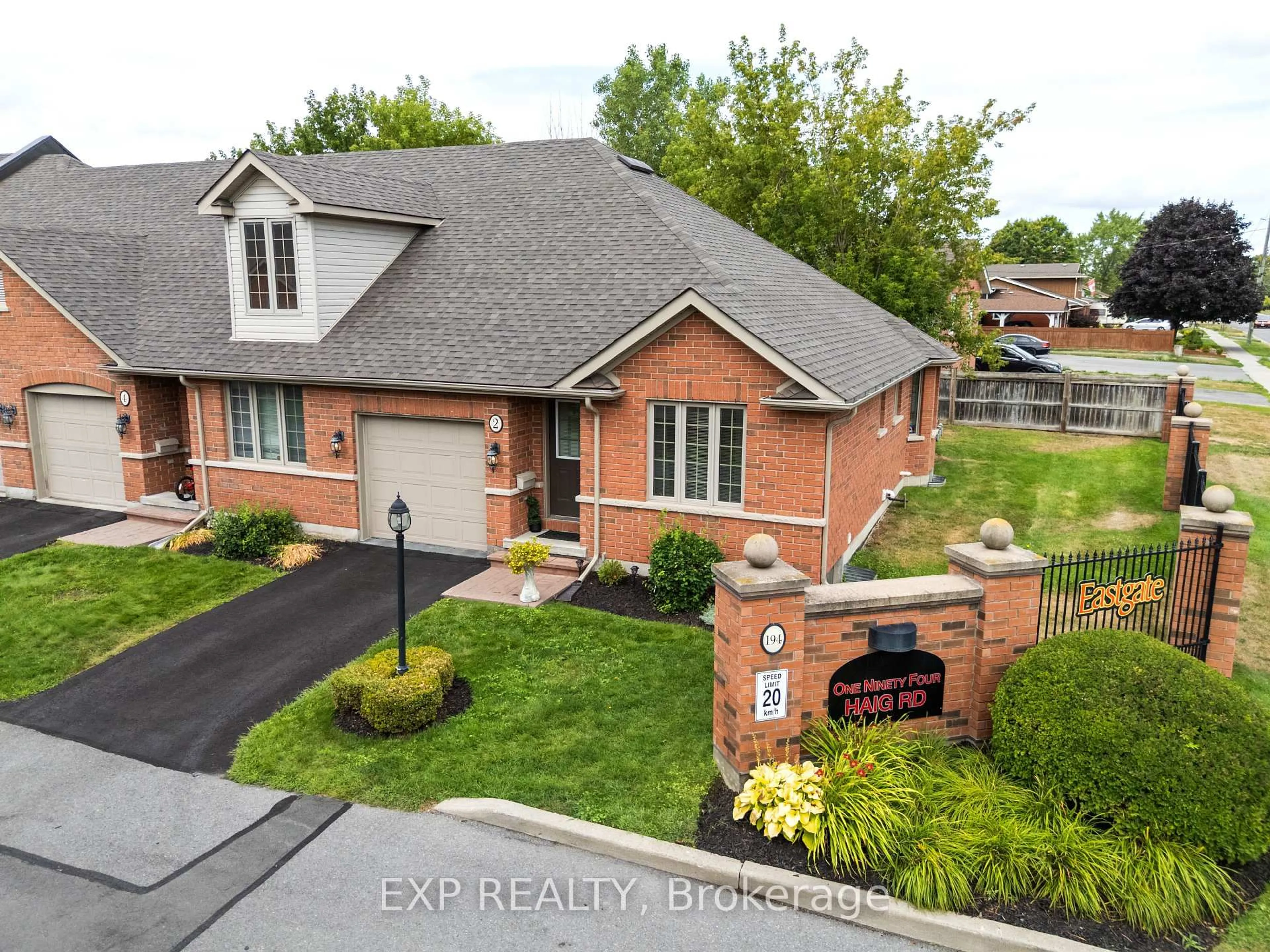 Home with brick exterior material, street for 194 Haig Rd #2, Belleville Ontario K8N 0A8