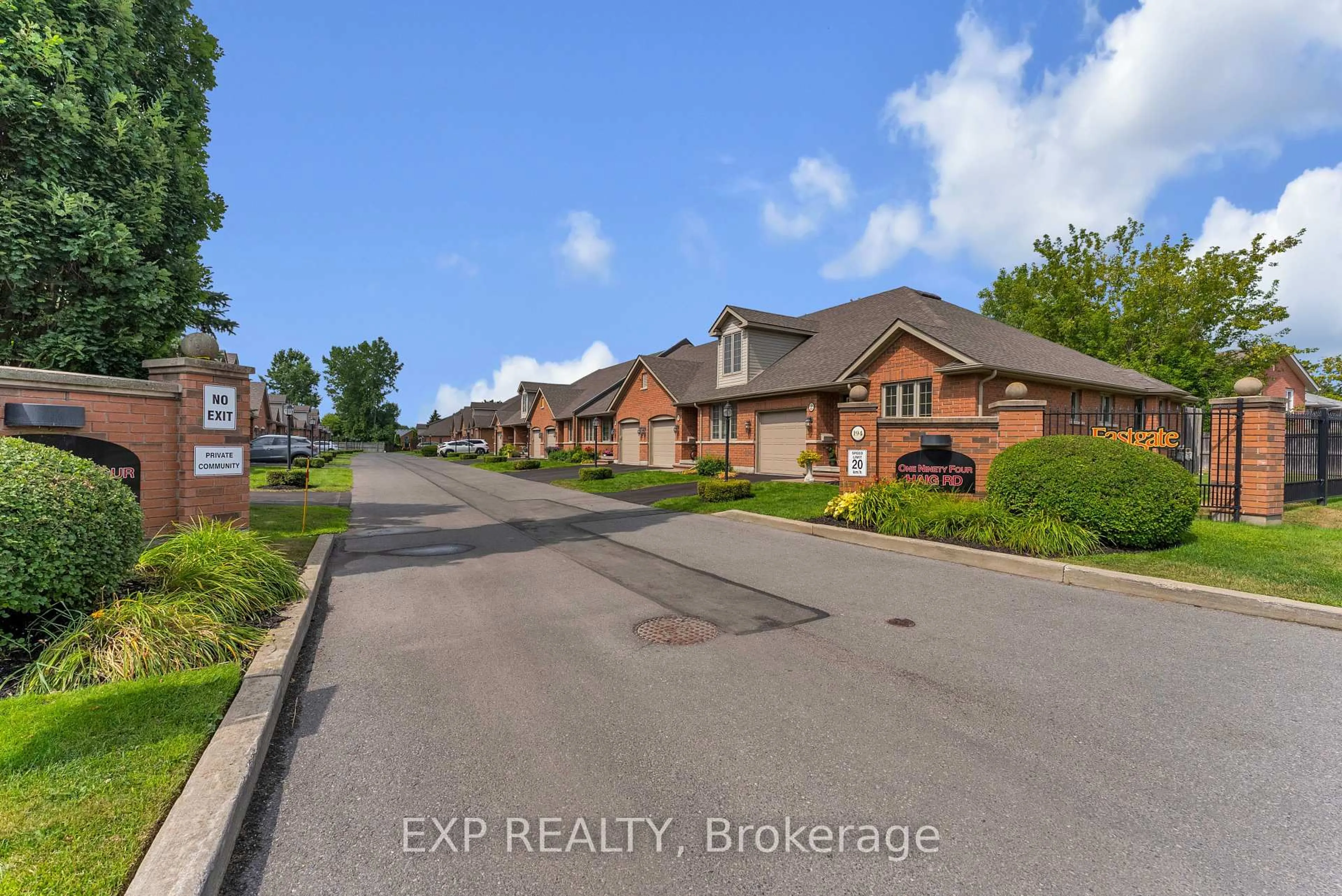A pic from outside/outdoor area/front of a property/back of a property/a pic from drone, street for 194 Haig Rd #2, Belleville Ontario K8N 0A8