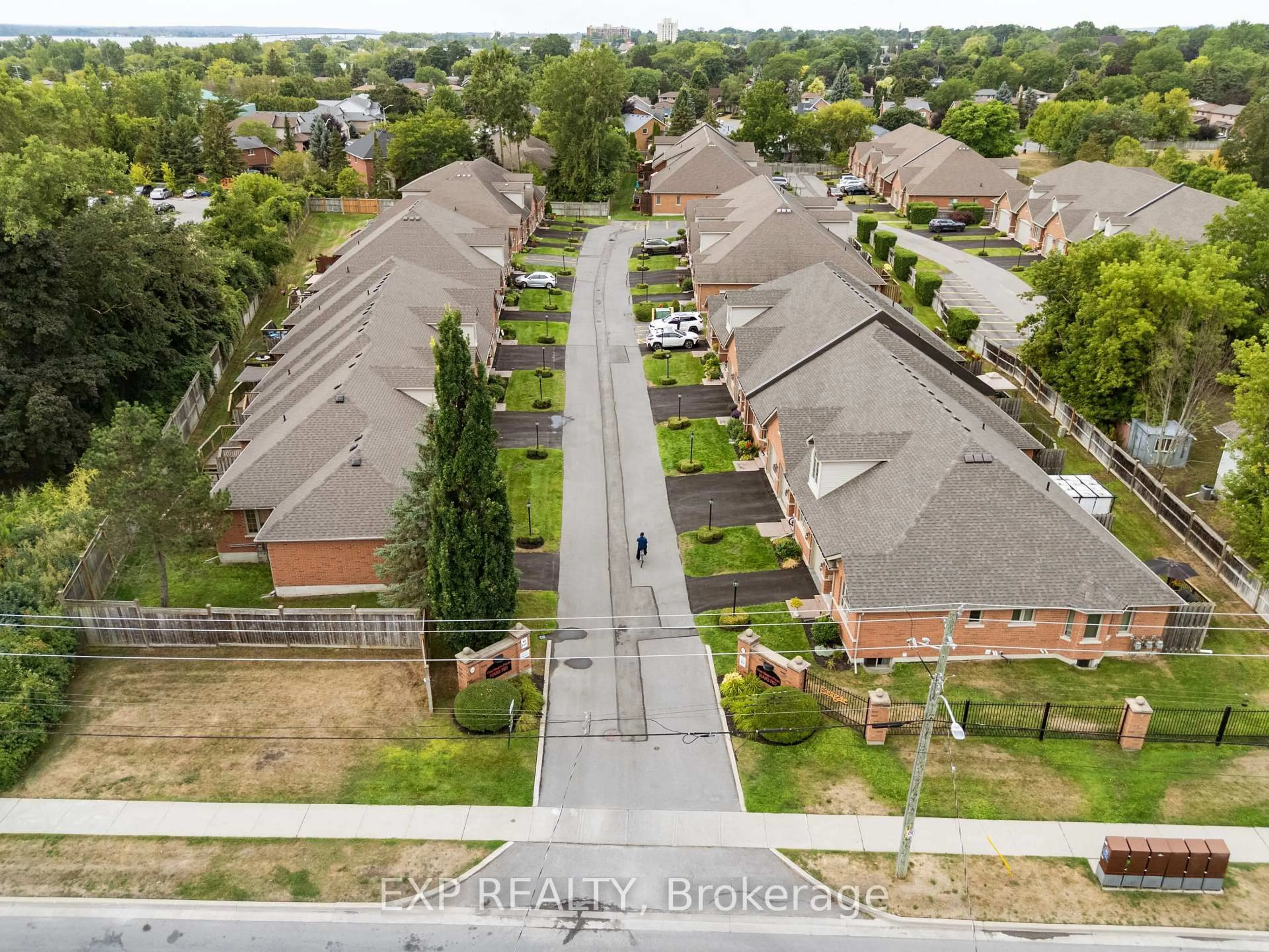 A pic from outside/outdoor area/front of a property/back of a property/a pic from drone, street for 194 Haig Rd #2, Belleville Ontario K8N 0A8
