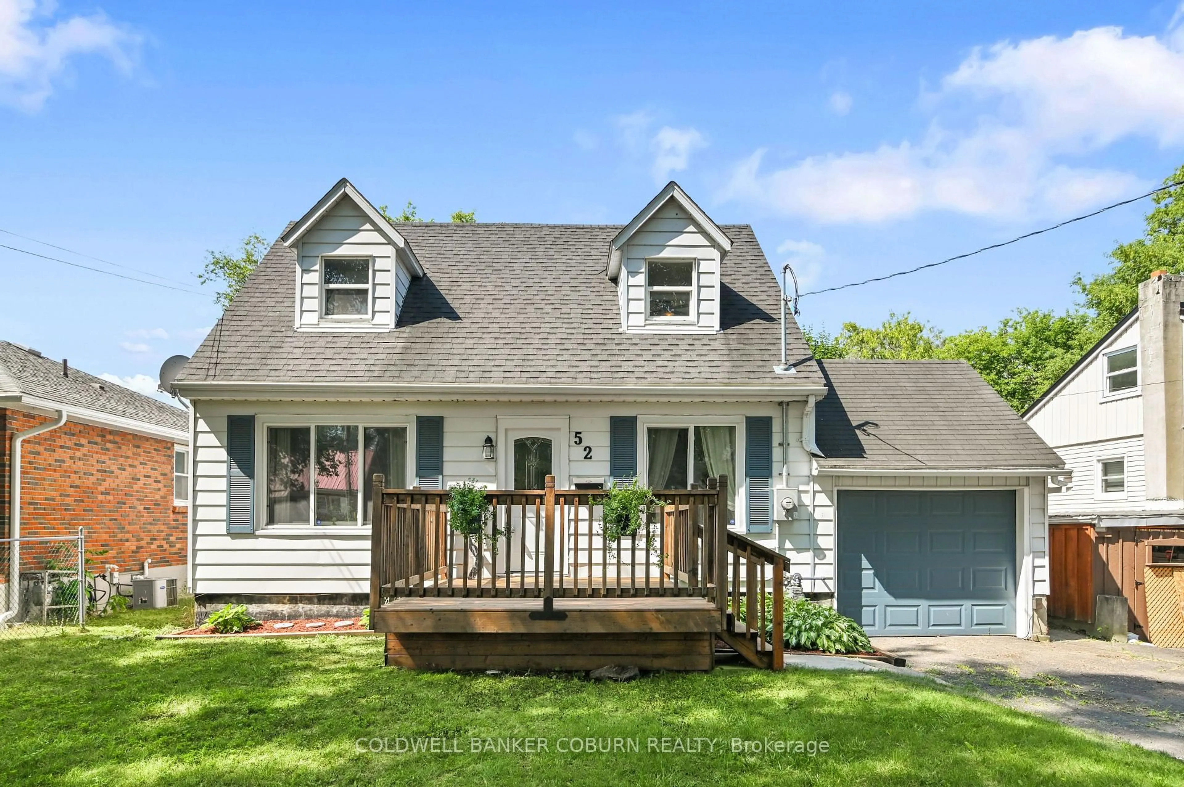 Home with vinyl exterior material, street for 52 Ferguson Dr, Brockville Ontario K6V 4R1