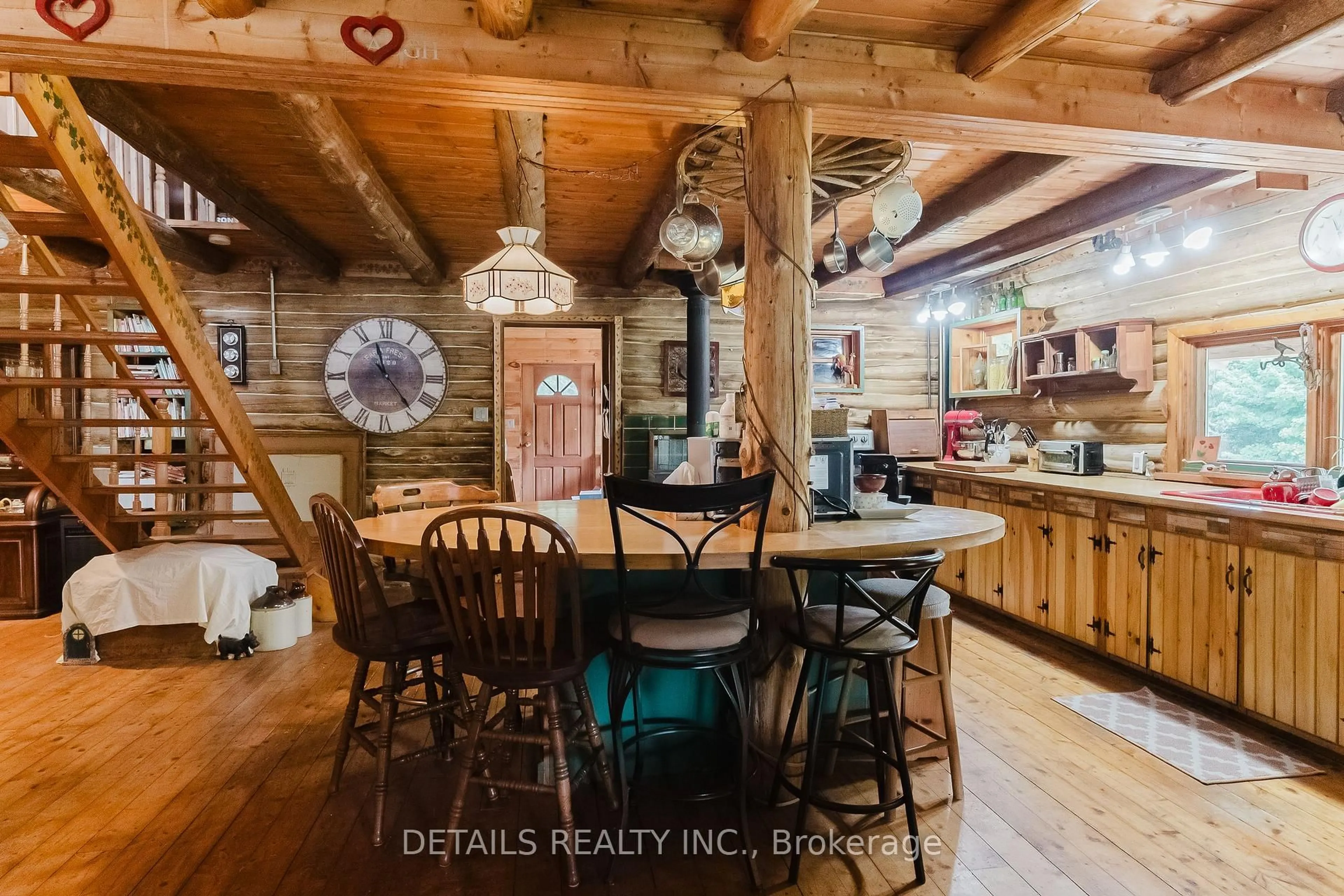 Rustic kitchen, unknown for 1502 Drummond Con 10A Rd, Lanark Ontario K0G 1K0