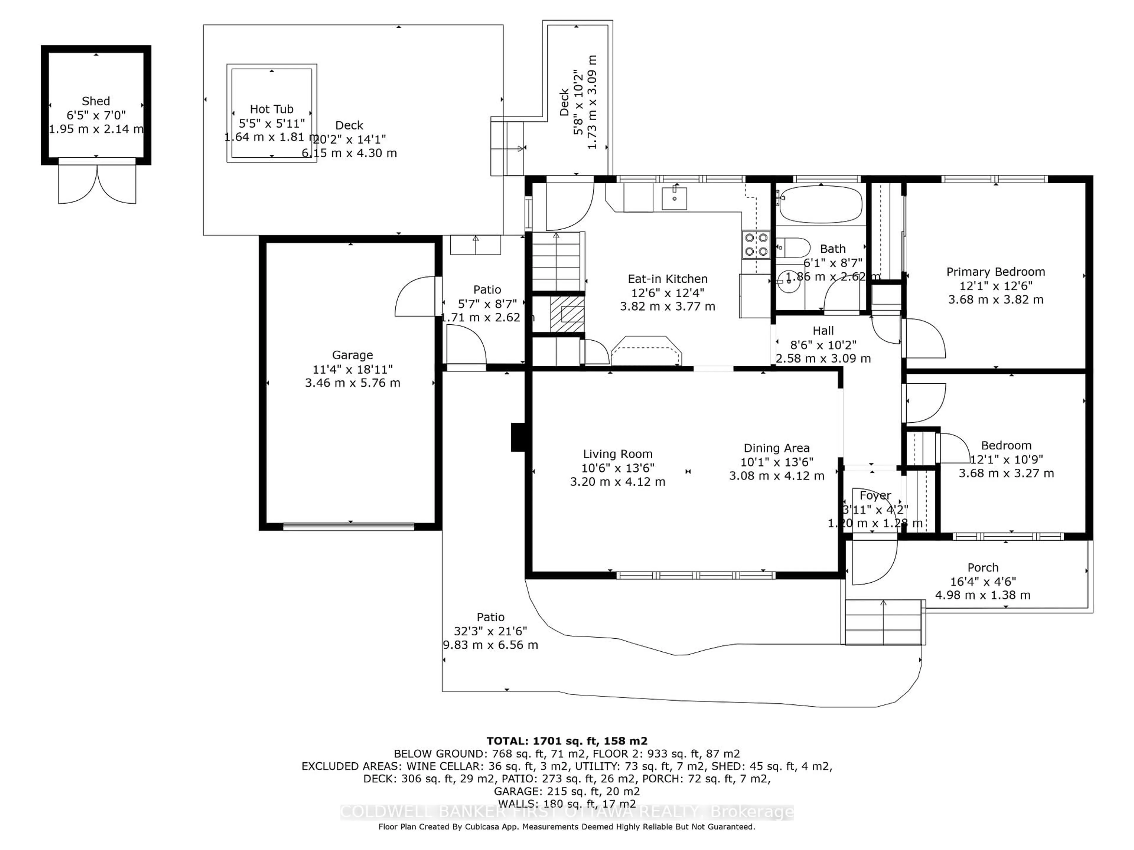 Floor plan for 2024 Corry St, Ottawa Ontario K1G 2M5