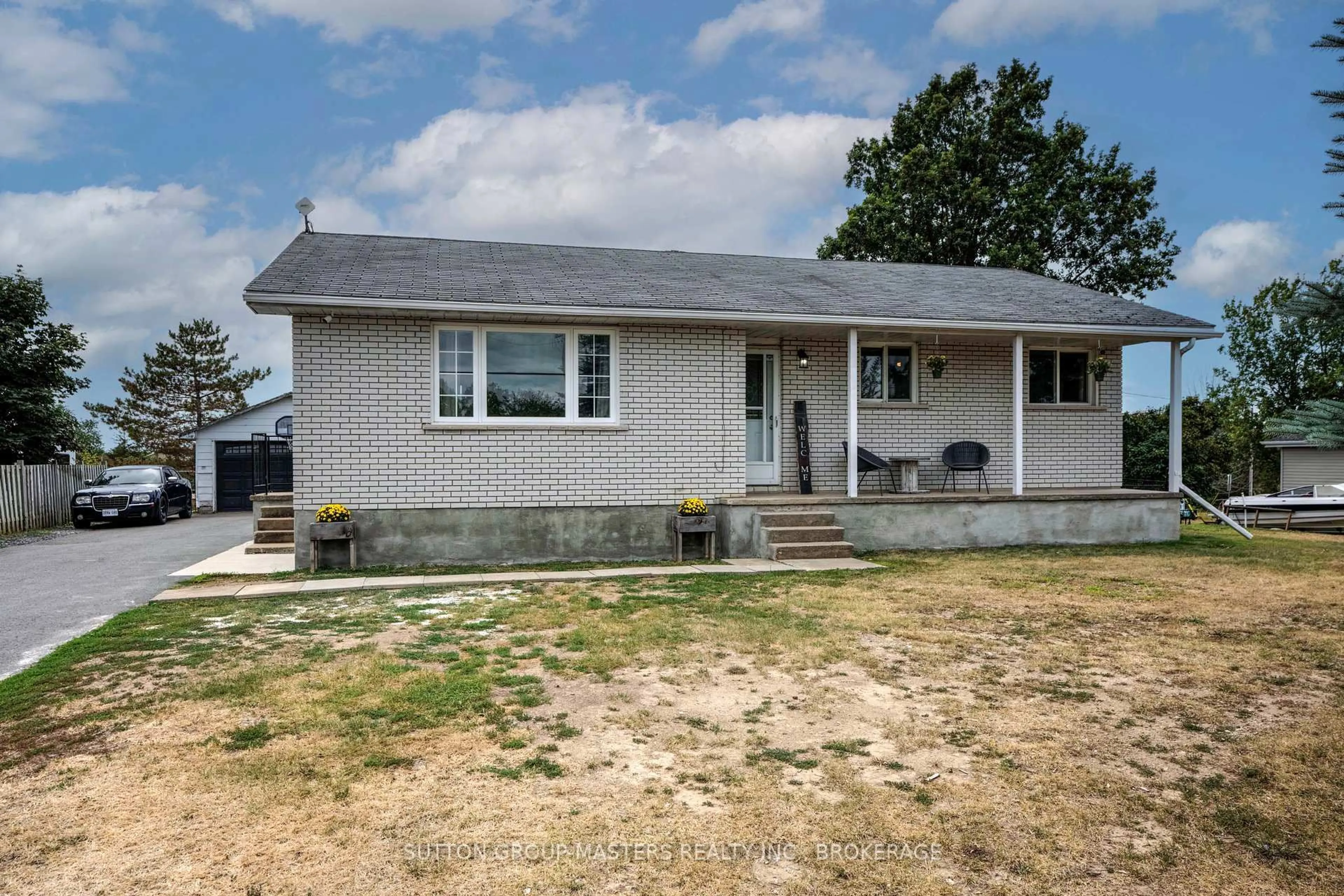 Home with vinyl exterior material, street for 2688 County Road 6 Rd, Yarker Ontario K0K 3N0
