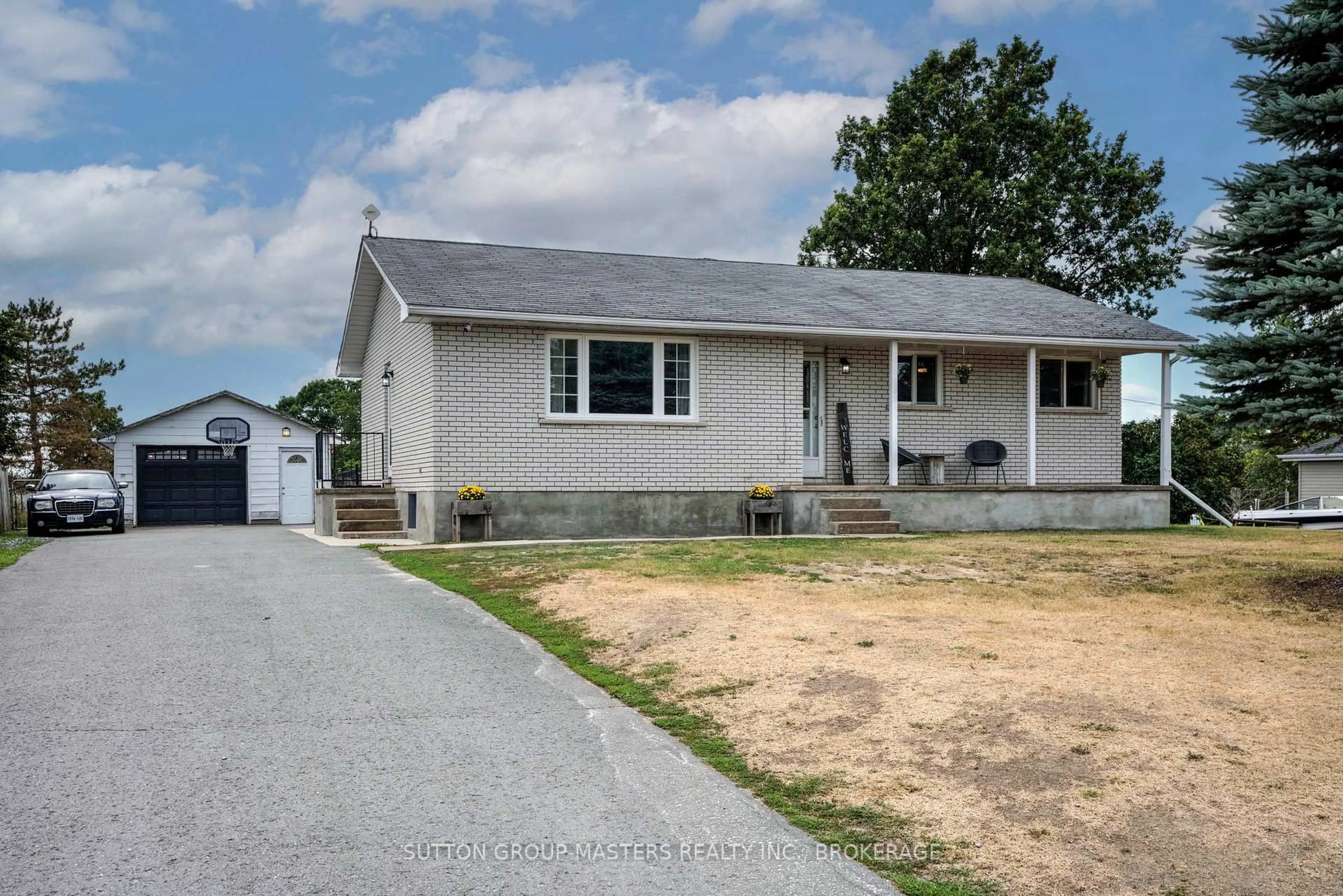 Home with vinyl exterior material, street for 2688 County Road 6 Rd, Yarker Ontario K0K 3N0