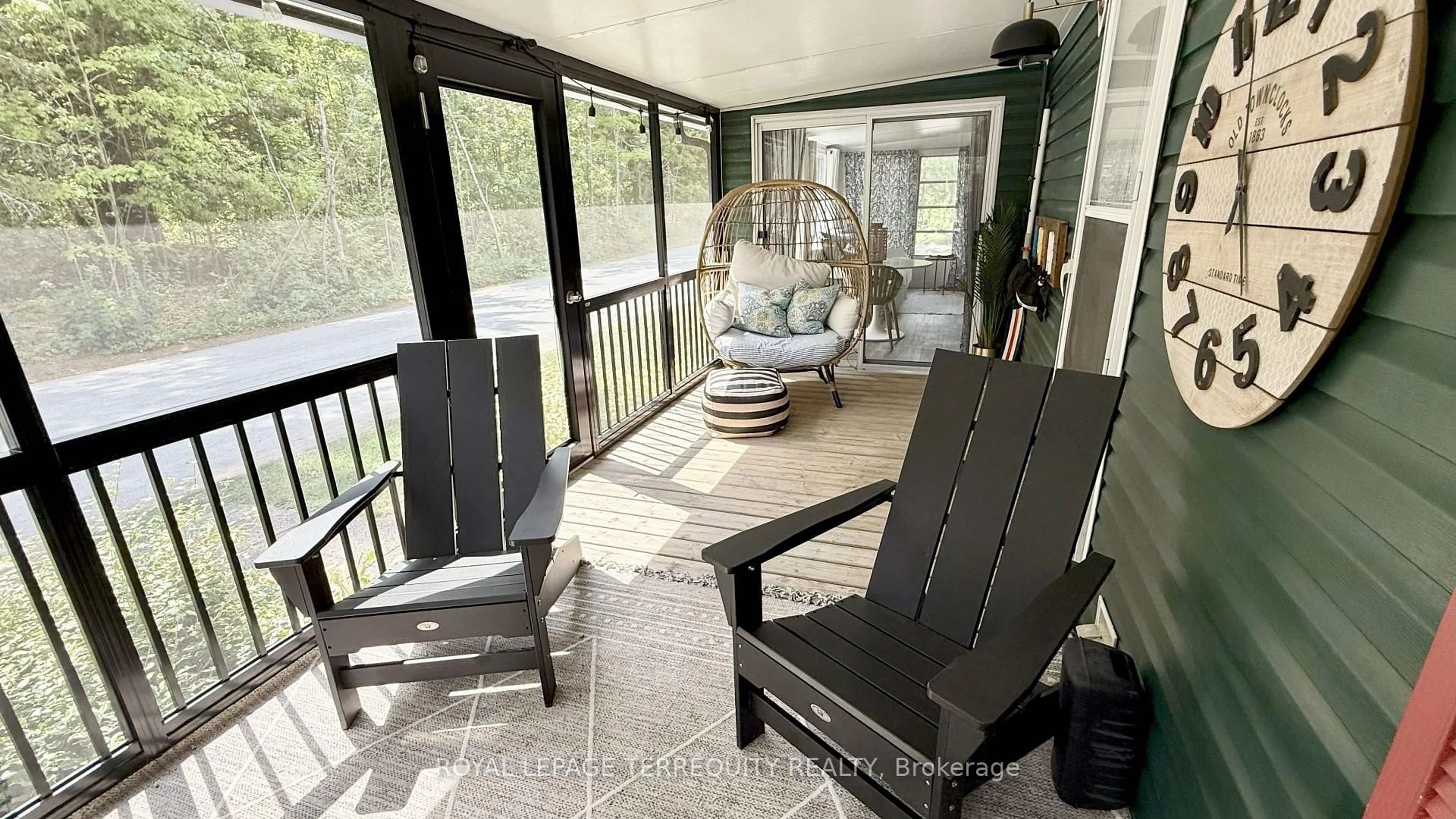 Patio, water/lake/river/ocean view for 14A Rockhaven St, Selwyn Ontario K0L 2H0