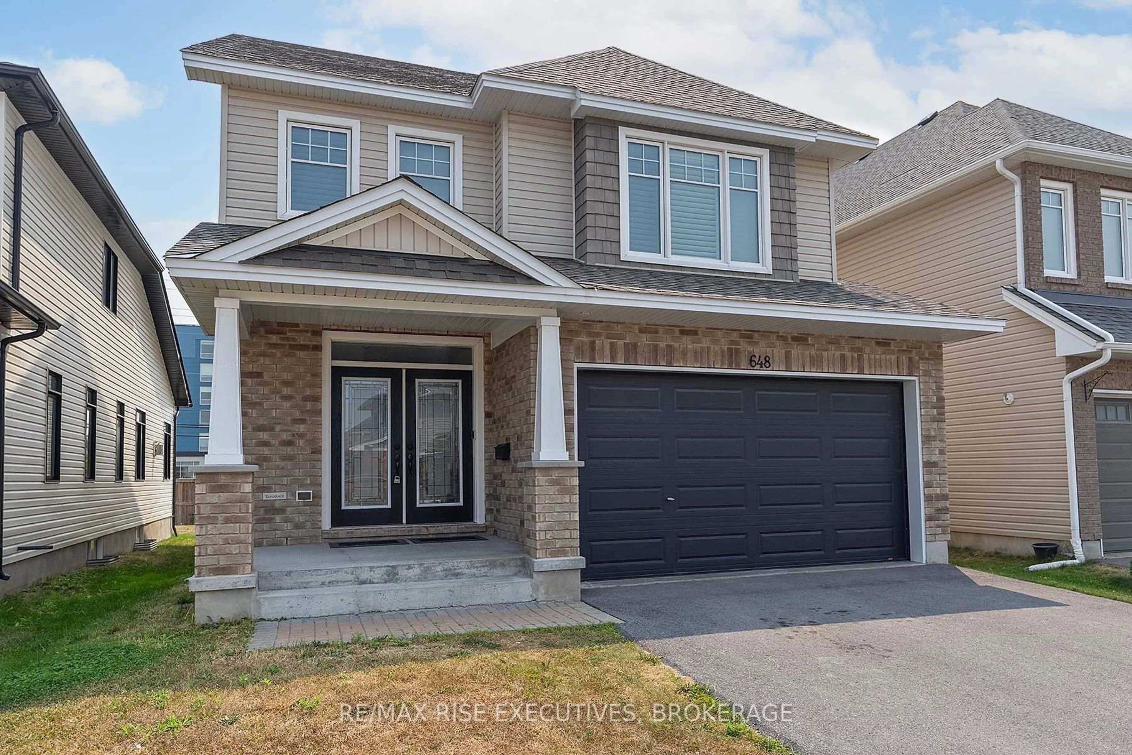 Home with vinyl exterior material, street for 648 Halloway Dr, Kingston Ontario K7K 0H4