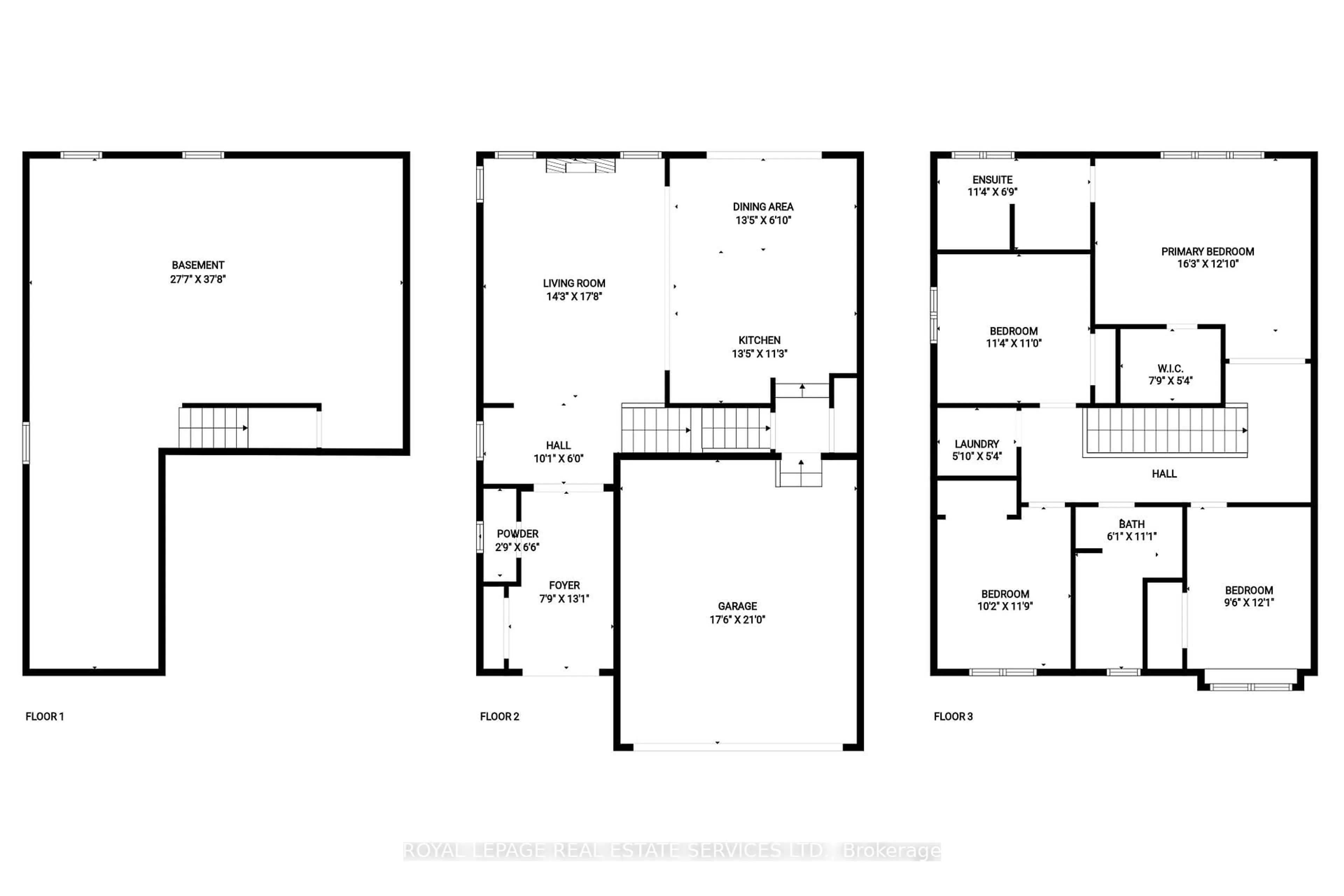 Floor plan for 266 Millstone St, Kitchener Ontario N2R 0V8