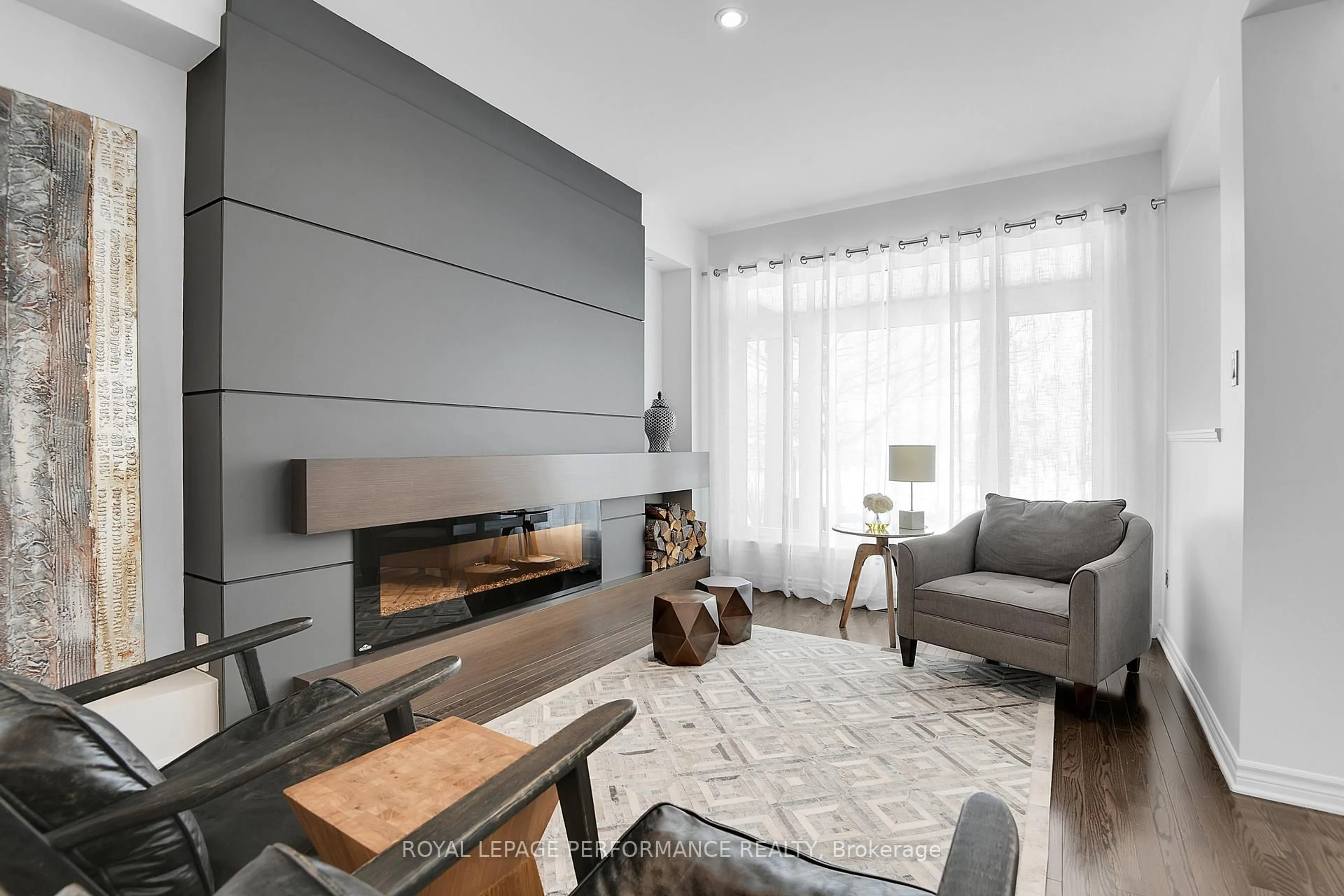 Living room with furniture, unknown for 179 Gracewood Cres, Ottawa Ontario K1T 0J3