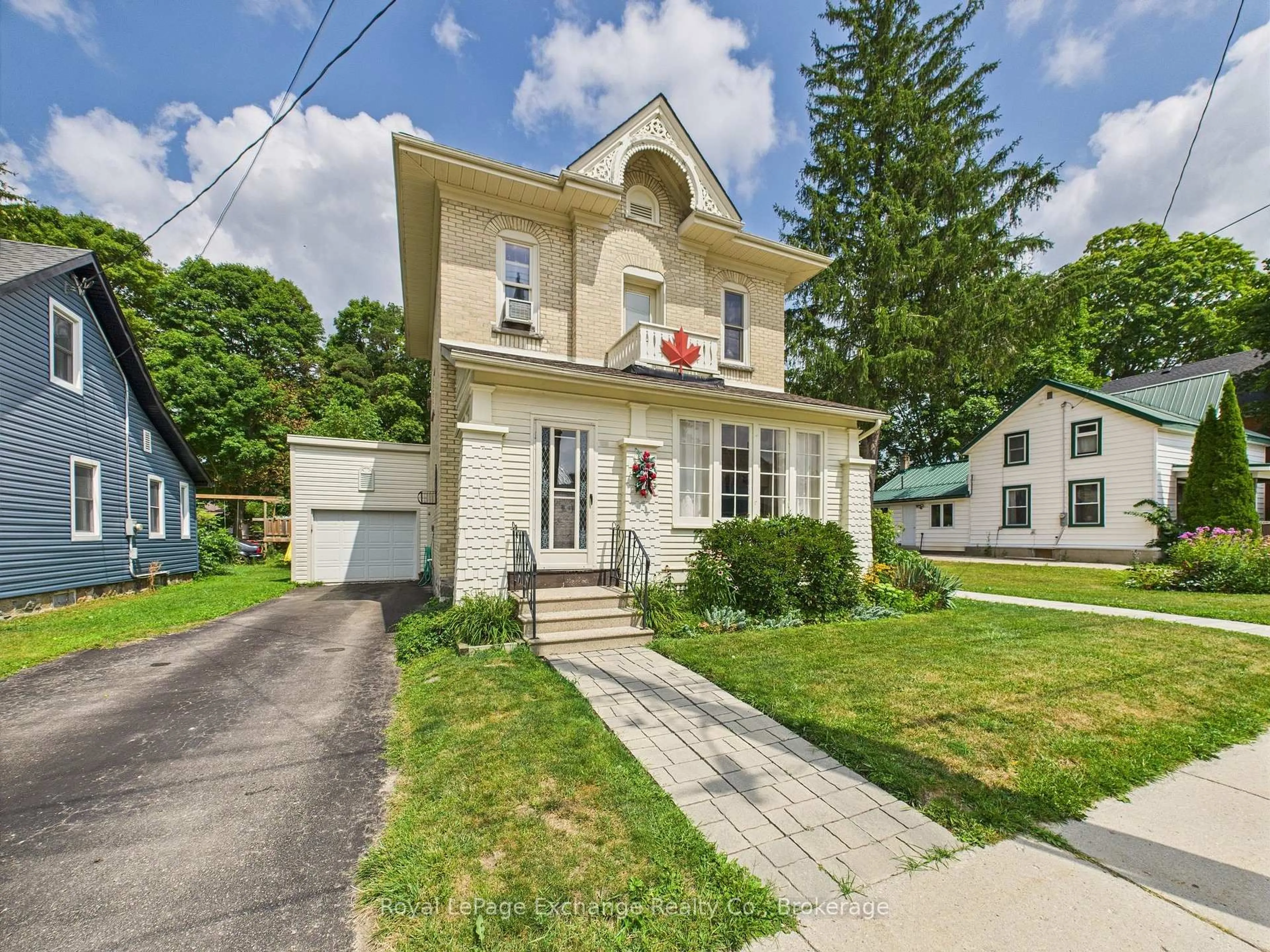 Home with vinyl exterior material, street for 93 John St, North Huron Ontario N0G 2W0