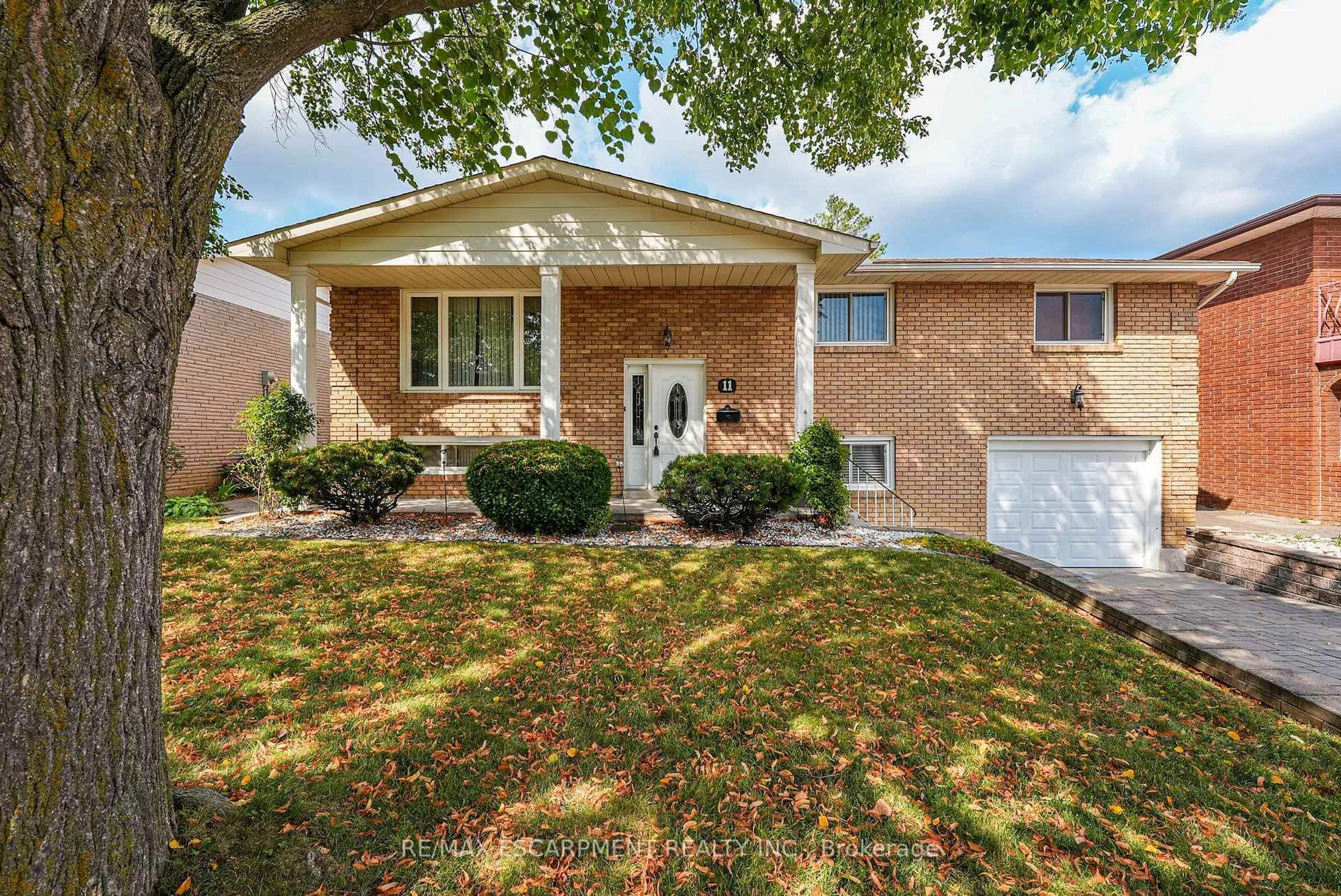 Home with brick exterior material, street for 11 Pinard St, Hamilton Ontario L8K 6G8