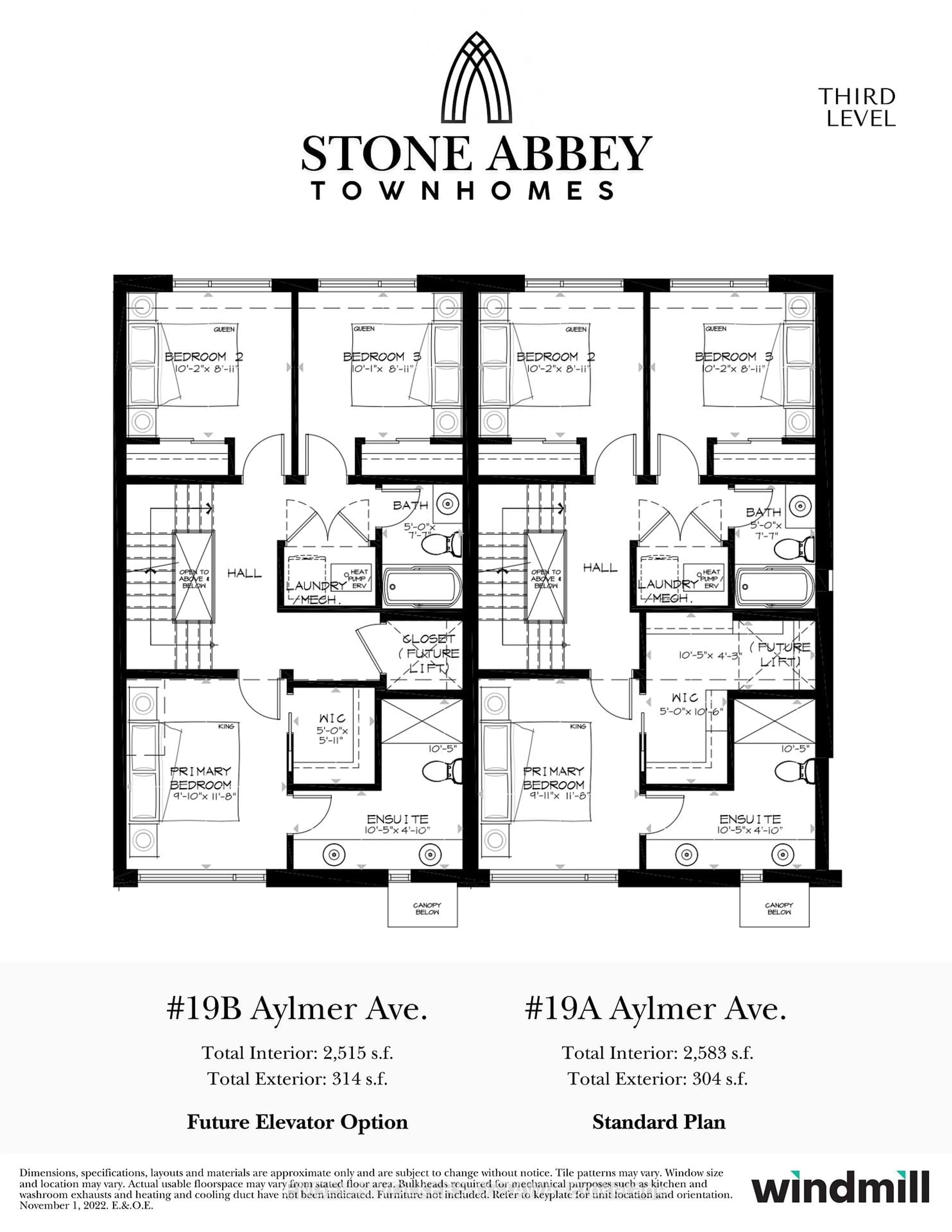 Floor plan for 19B Aylmer Ave, Ottawa Ontario K1S 3X1