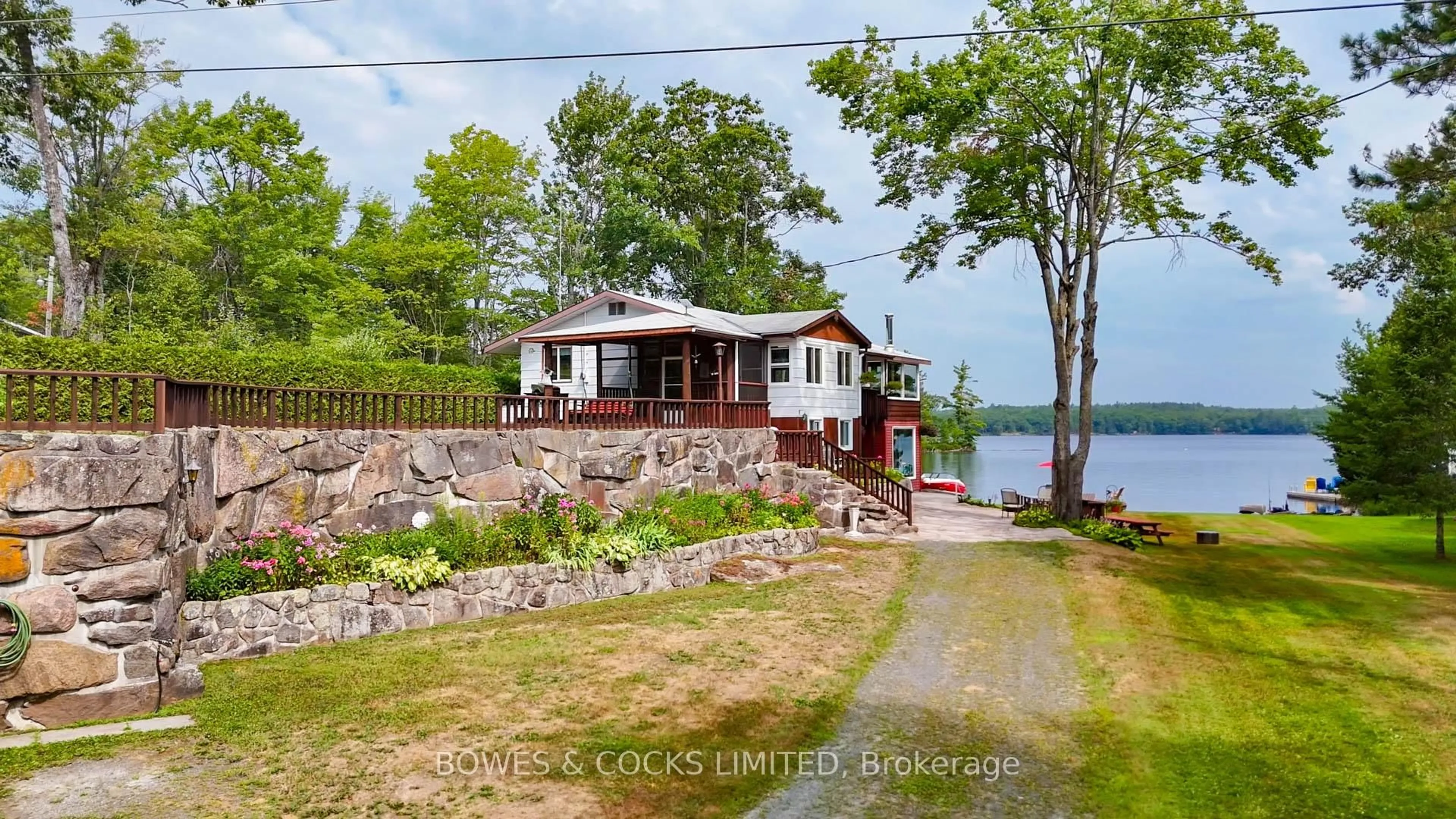 A pic from outside/outdoor area/front of a property/back of a property/a pic from drone, water/lake/river/ocean view for 4 Fire Route 83B, Havelock-Belmont-Methuen Ontario K0L 1Z0