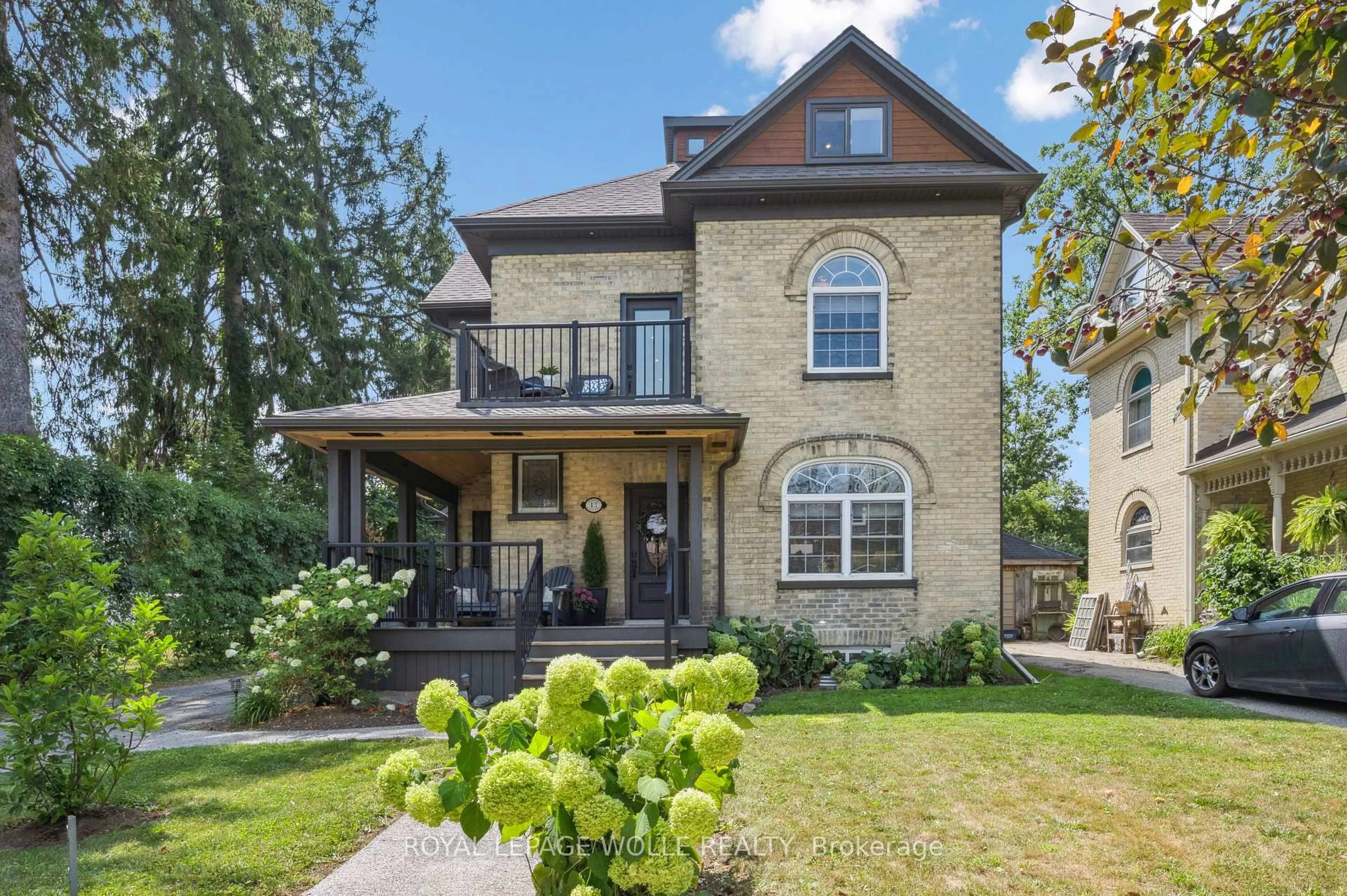Home with brick exterior material, street for 13 Riverside Dr, Woolwich Ontario N3B 1R2