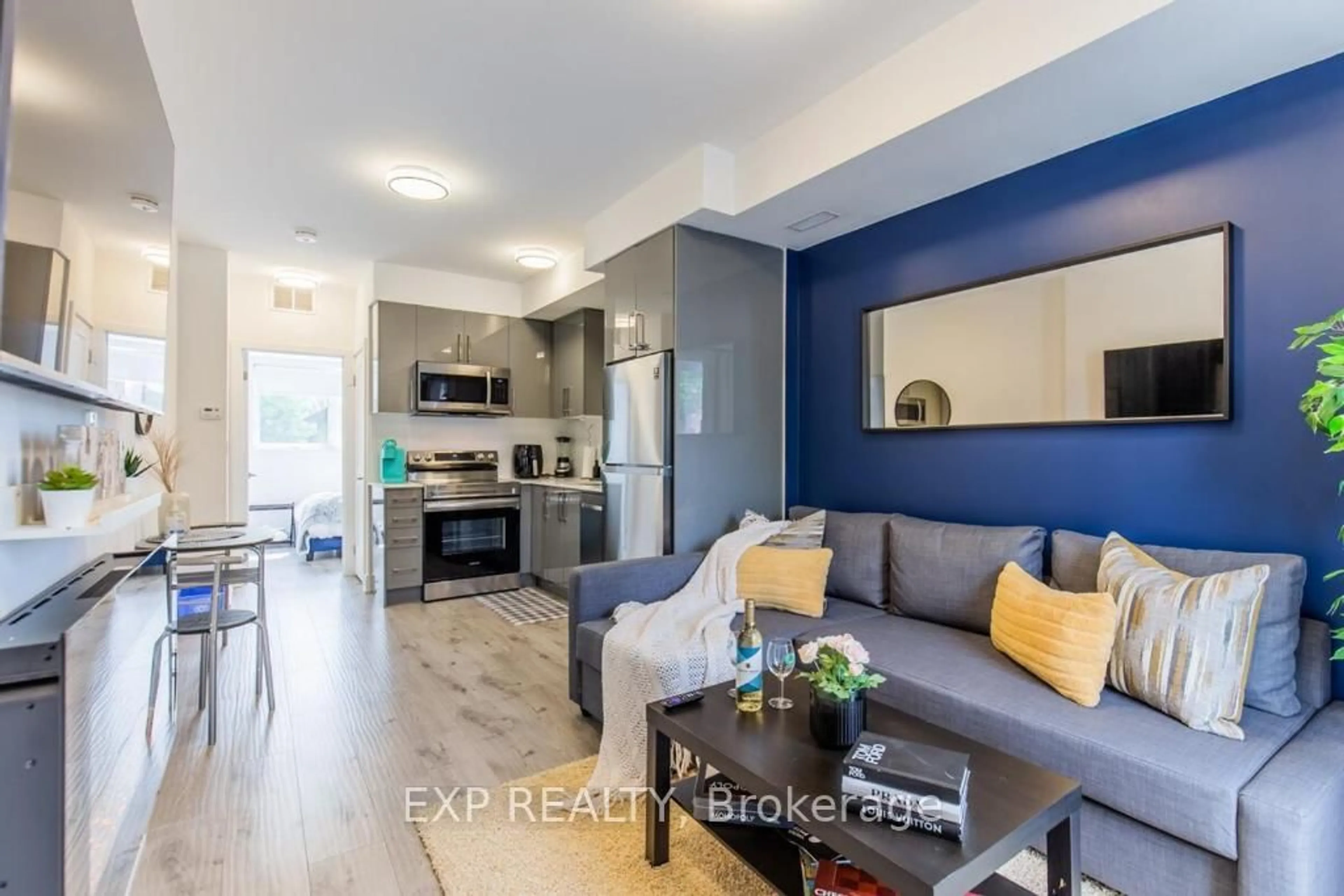 Open concept kitchen, unknown for 6065 McLeod Rd #215, Niagara Falls Ontario L2G 0Z7