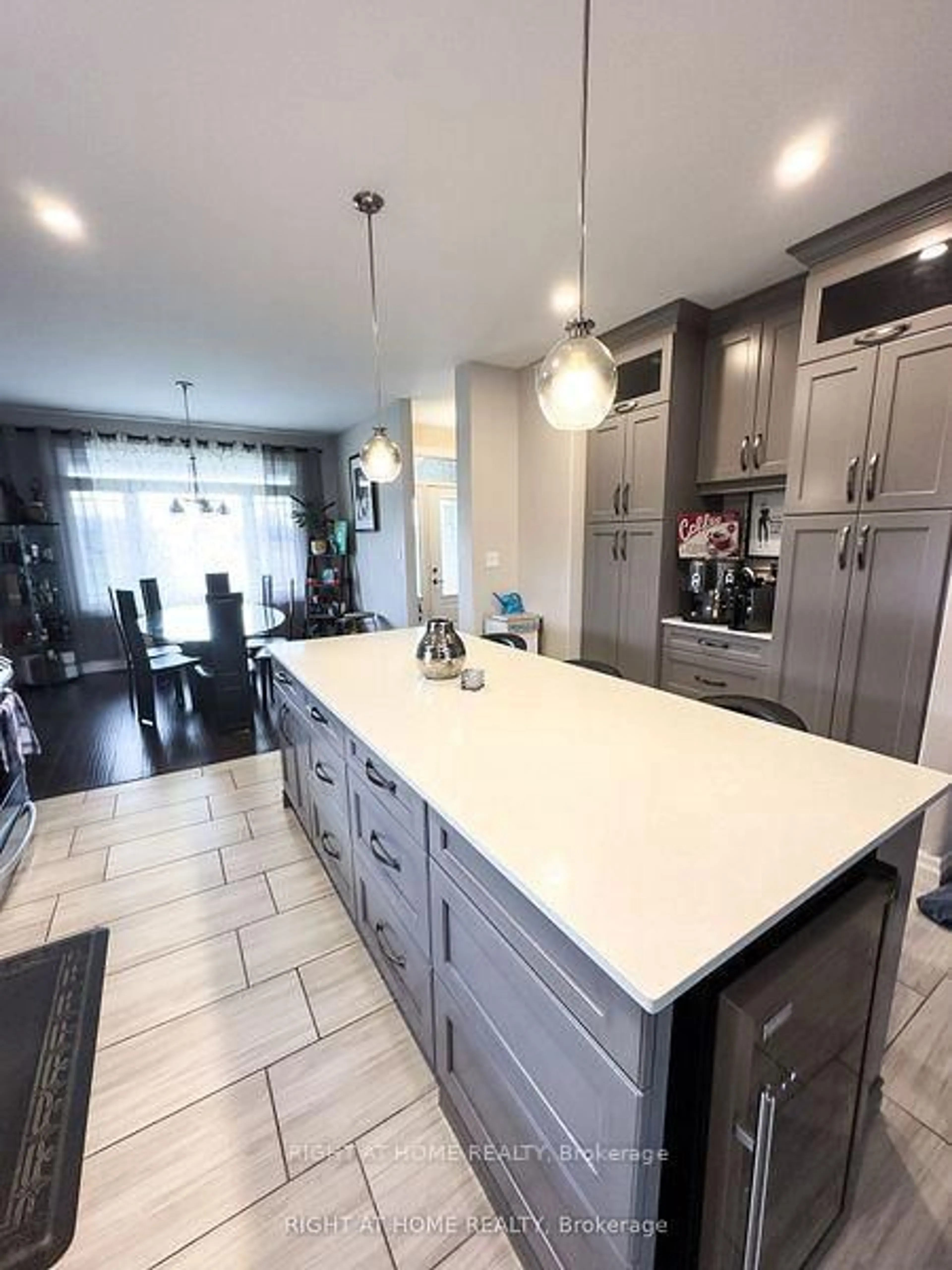 Open concept kitchen, ceramic/tile floor for 15 Spartan Crt, Ingleside Ontario K8V 5P4