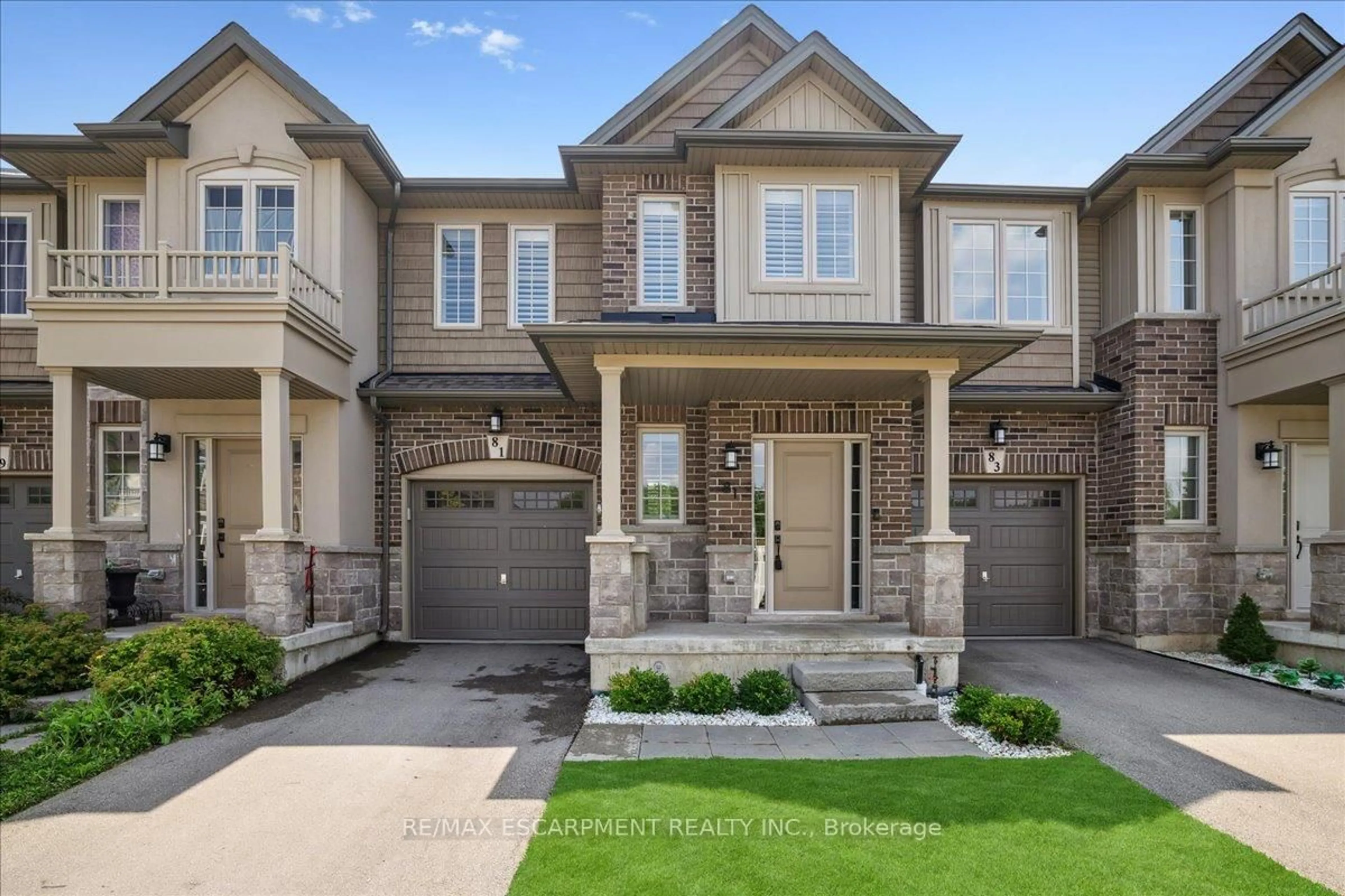 Home with brick exterior material, street for 81 BEASLEY Grve, Hamilton Ontario L9K 0J7