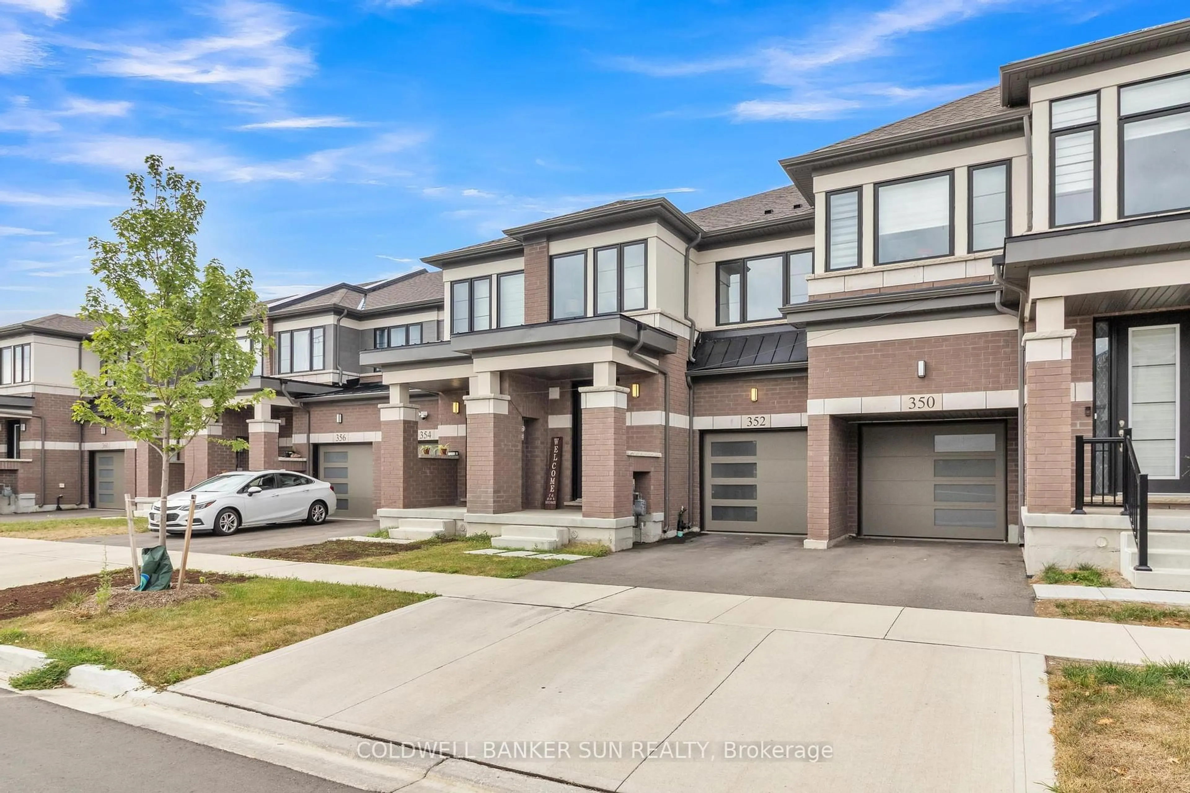 Home with brick exterior material, street for 352 Bismark Dr, Cambridge Ontario N1S 0C6