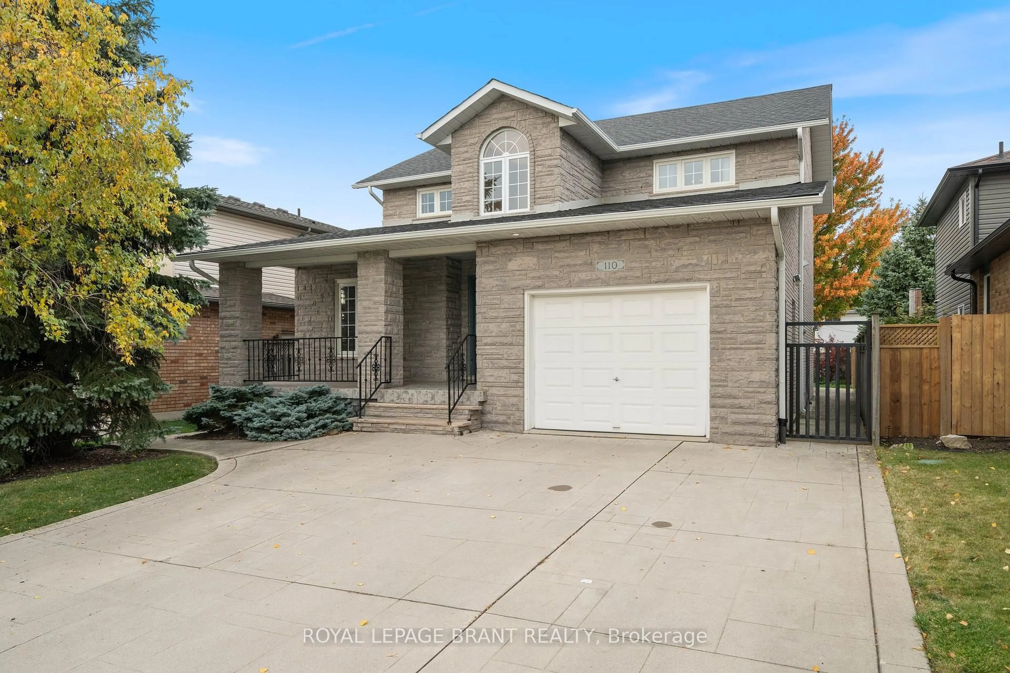 Home with brick exterior material, street for 110 Fieldway Dr, Hamilton Ontario L9A 2L6