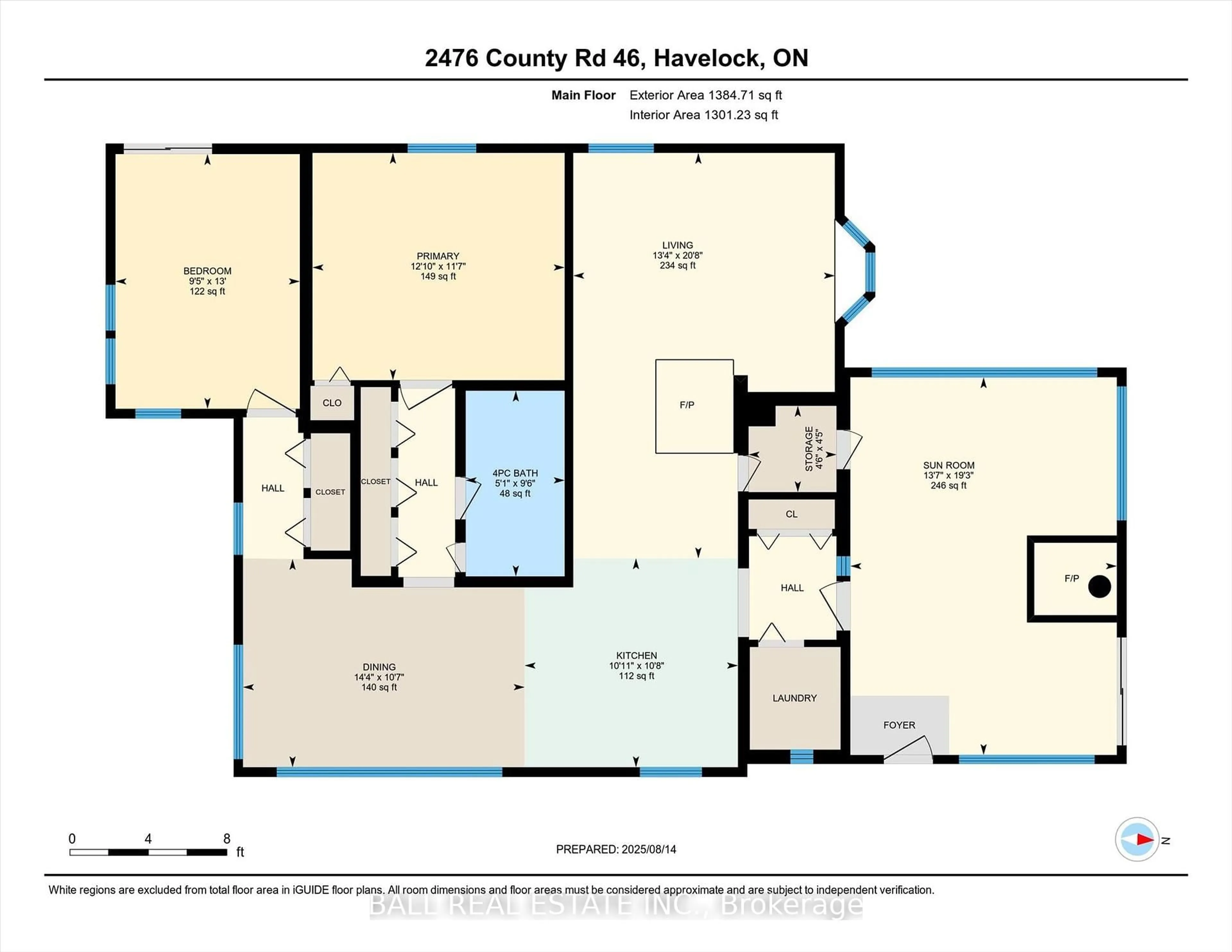 Floor plan for 2476 County Rd 46, Havelock-Belmont-Methuen Ontario K0L 1Z0