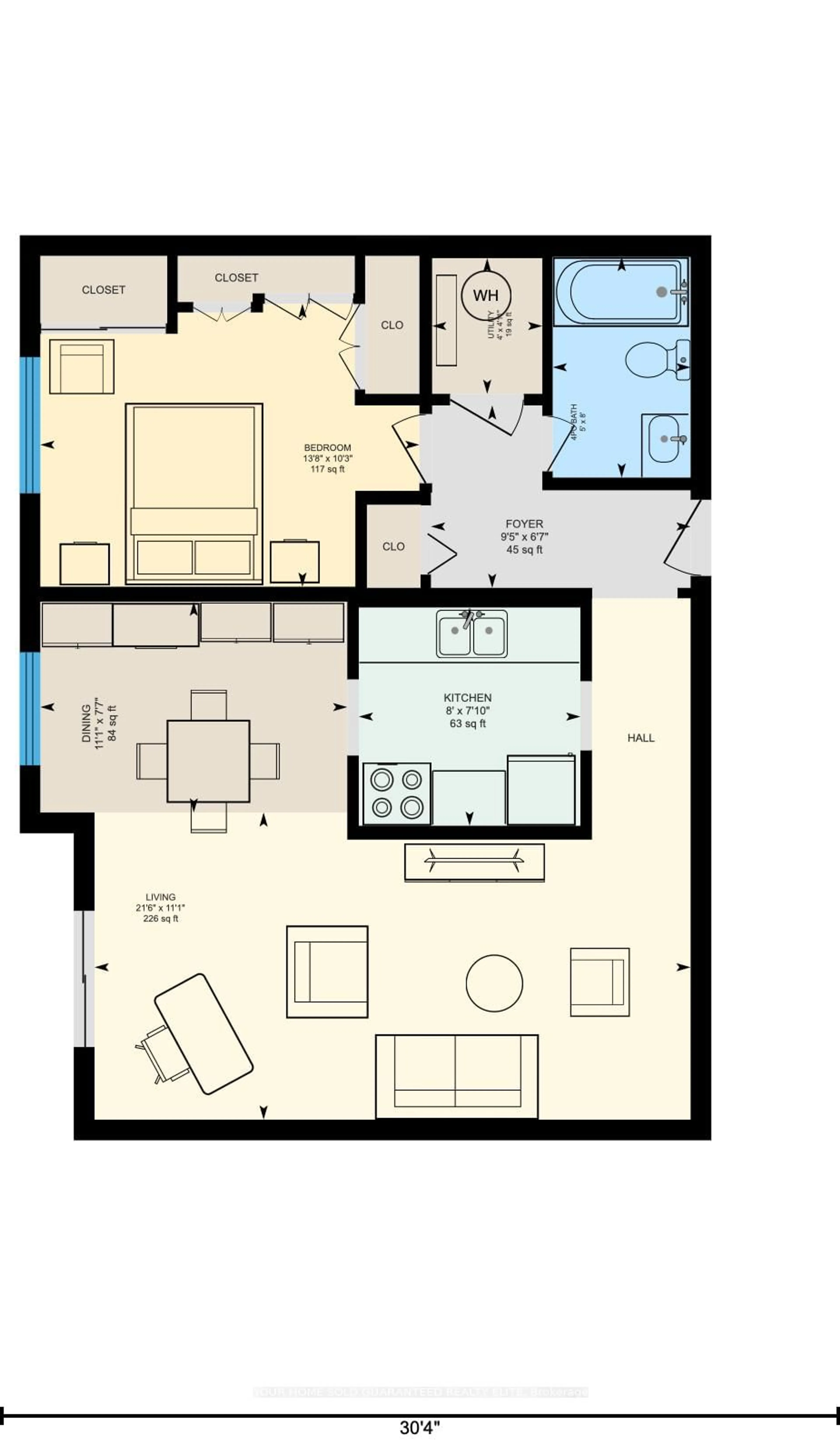 Floor plan for 4209 Hixon St #111, Lincoln Ontario L3J 0K2