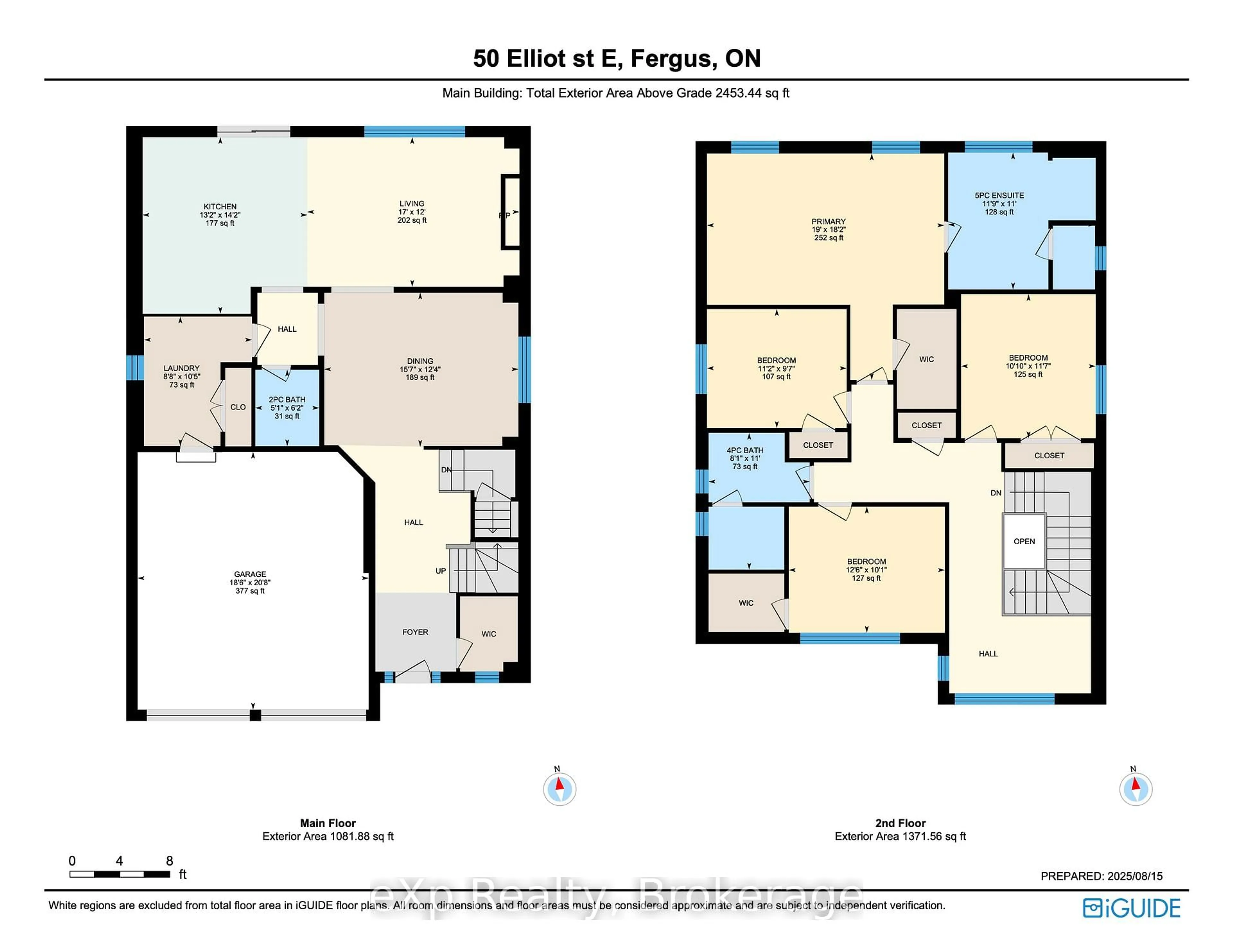 Floor plan for 50 Elliot Ave, Centre Wellington Ontario N1M 0G9