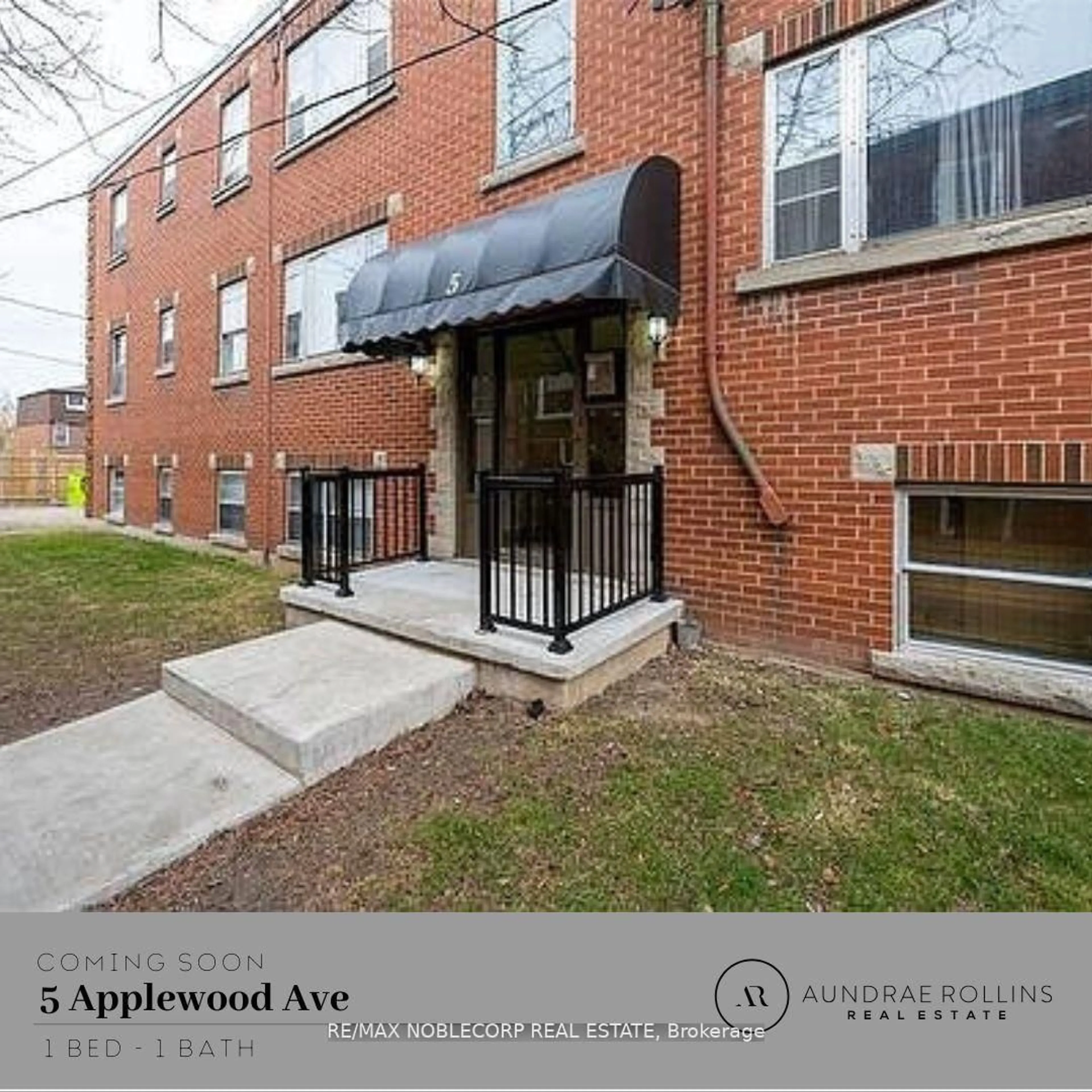 Home with brick exterior material, street for 5 Applewood Ave #2, Hamilton Ontario L8G 3S4