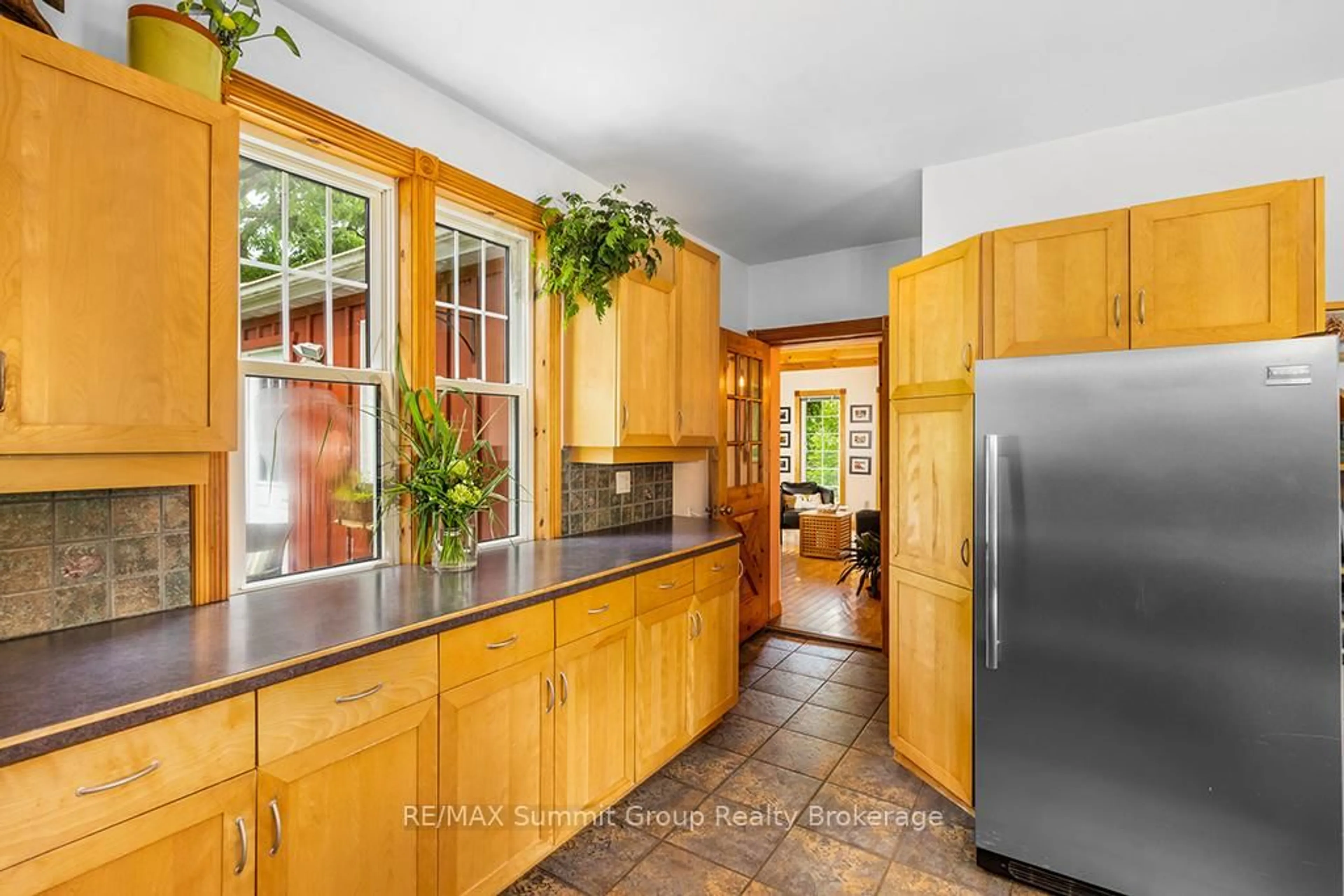 Open concept kitchen, ceramic/tile floor for 795099 East Back Line, Grey Highlands Ontario N0C 1H0