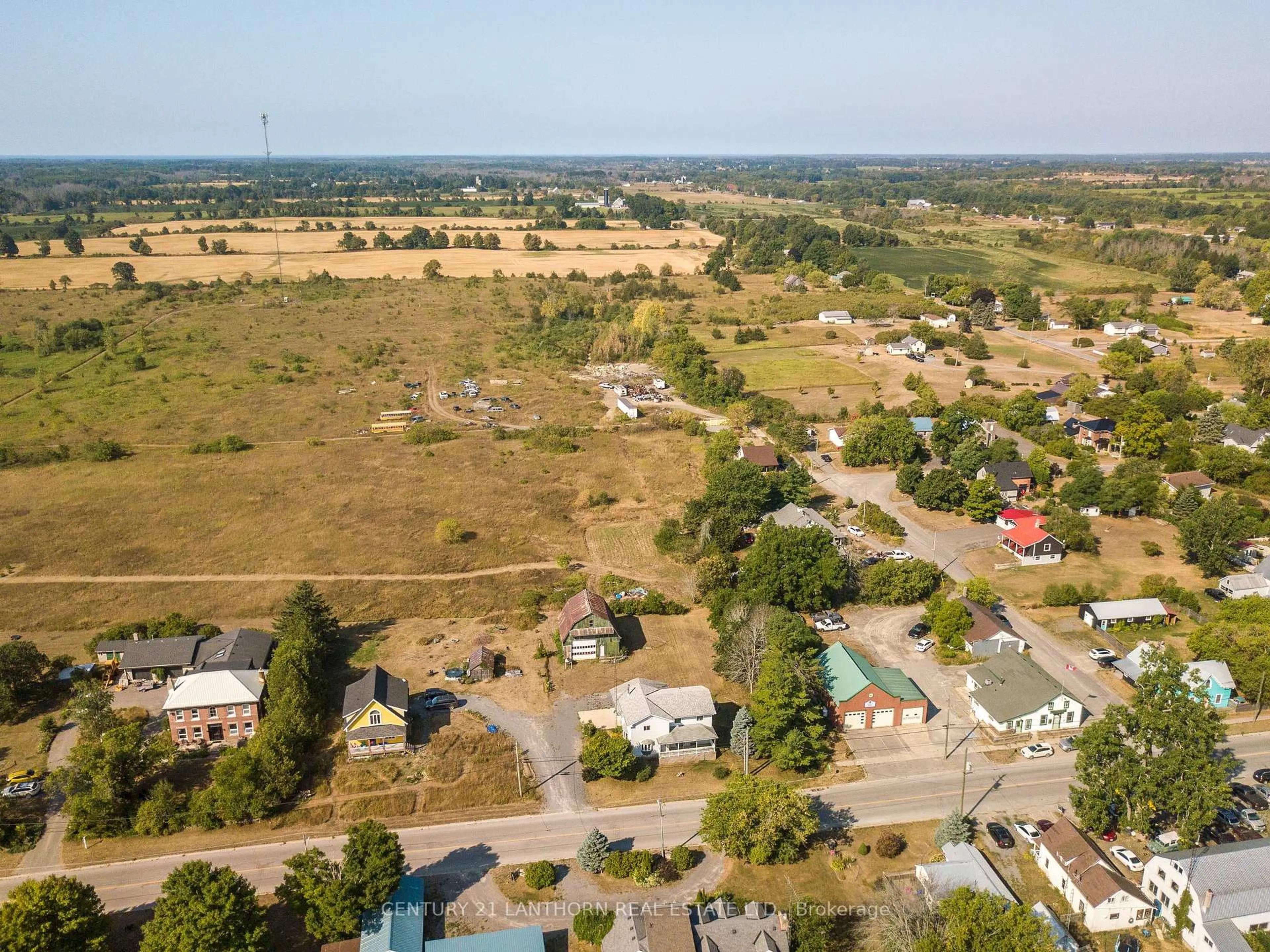 A pic from outside/outdoor area/front of a property/back of a property/a pic from drone, unknown for 3090 County Rd 10 Rd, Prince Edward County Ontario K0K 2P0
