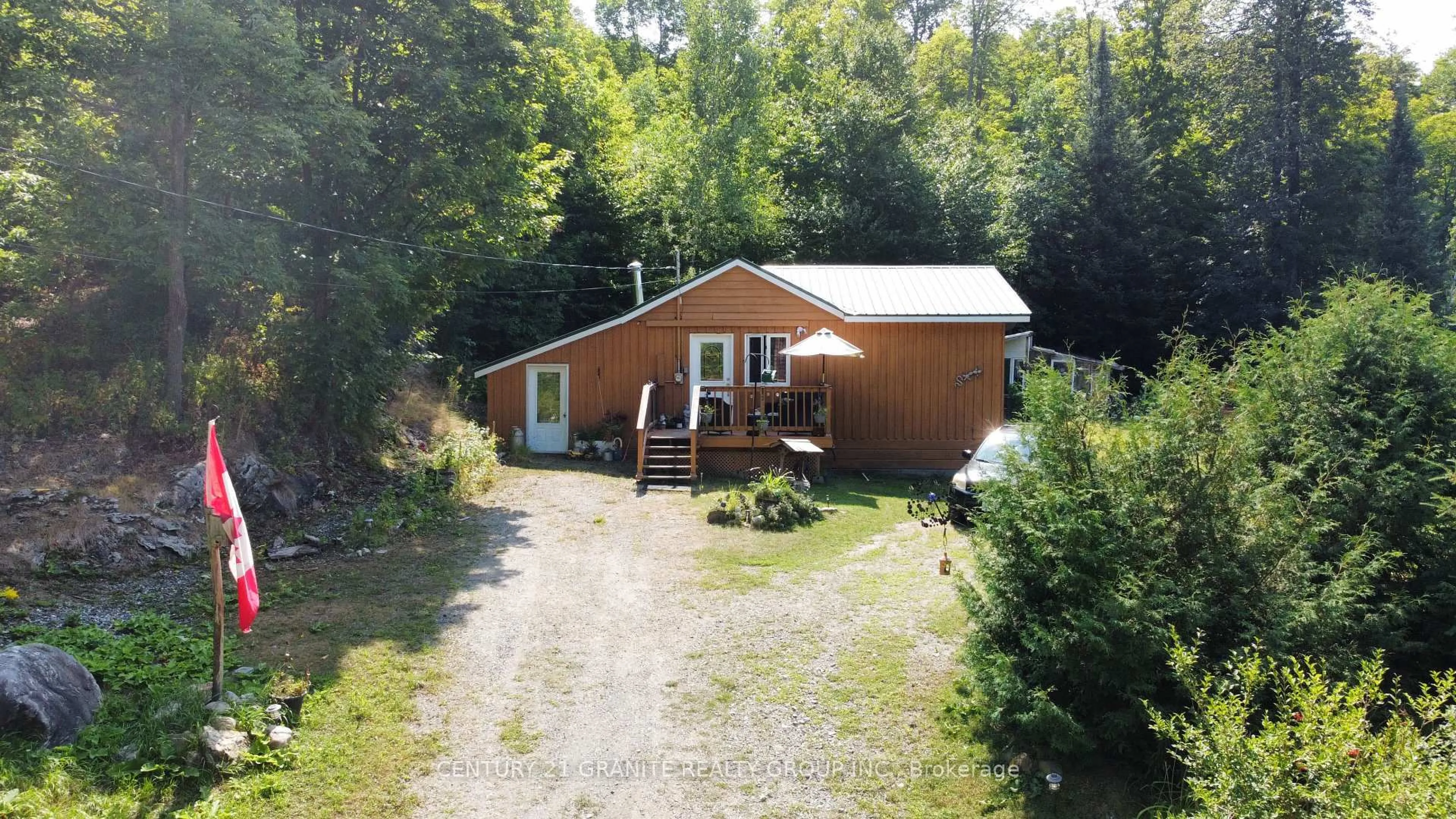 A pic from outside/outdoor area/front of a property/back of a property/a pic from drone, unknown for 261A Copeland Lake Rd, Denbigh Ontario K0H 1L0