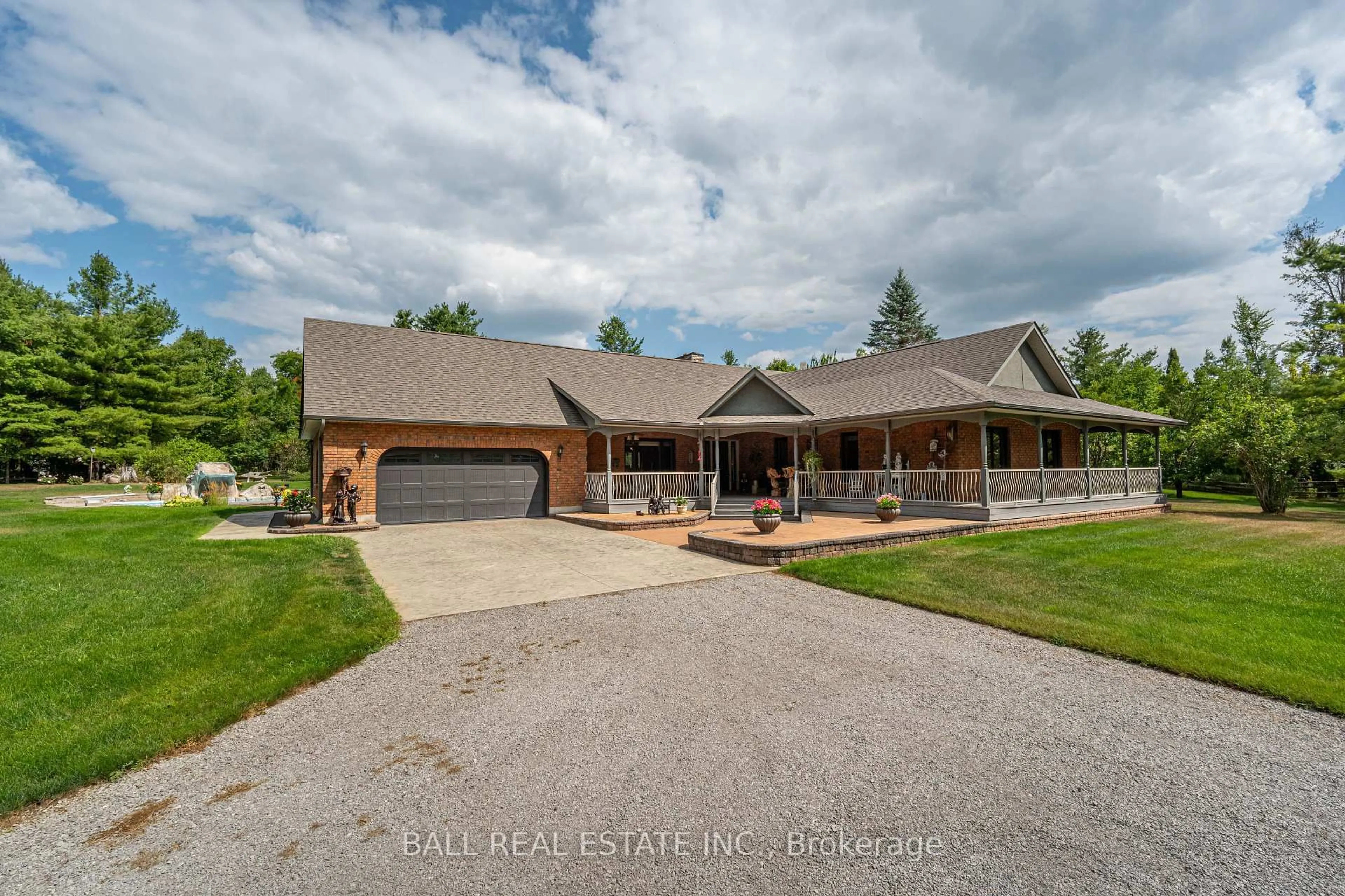 Home with brick exterior material, unknown for 110 Grantsville Tr, Trent Lakes Ontario K0L 1J0