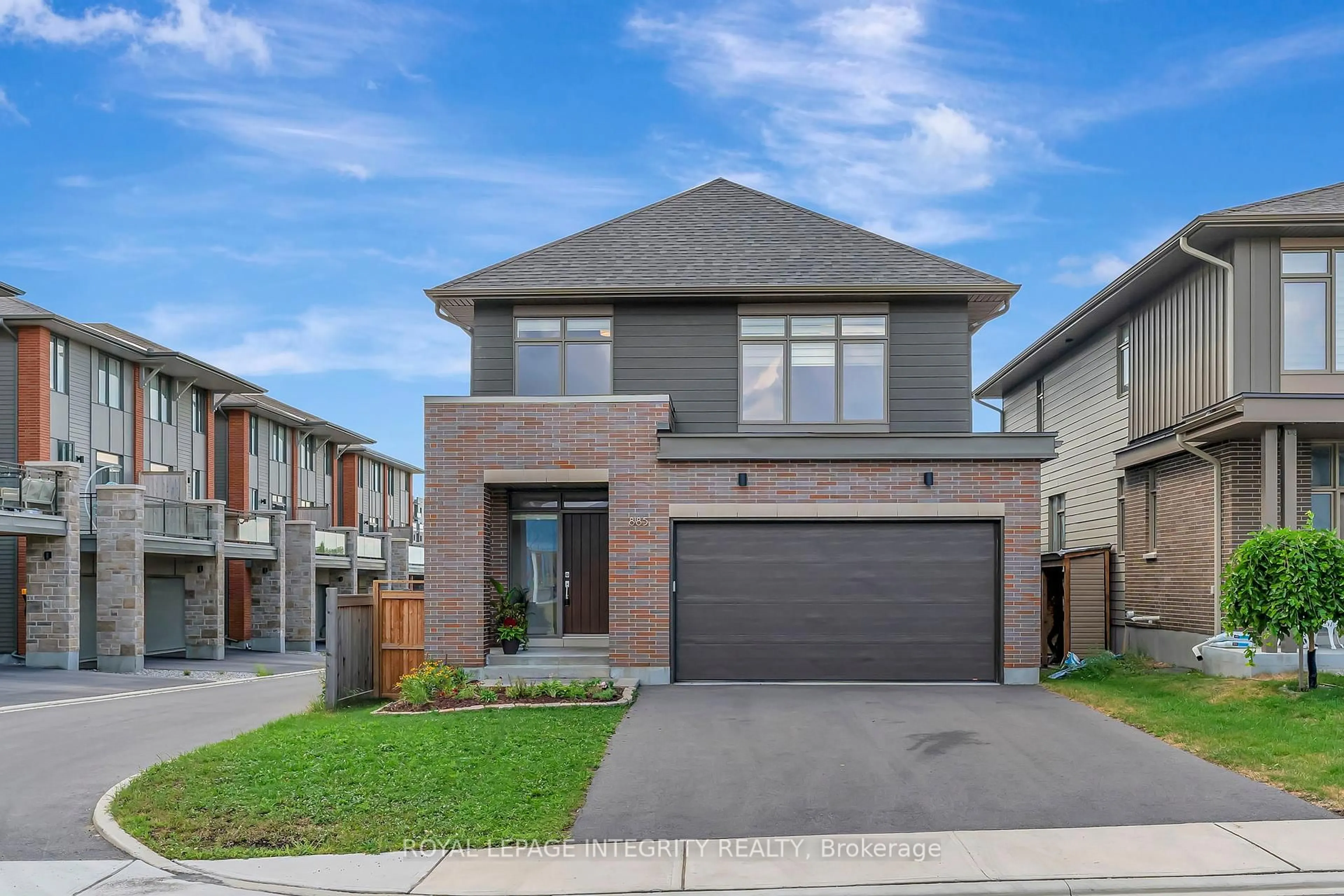 Home with brick exterior material, street for 885 Moses Tennisco St, Ottawa Ontario K1K 5A2