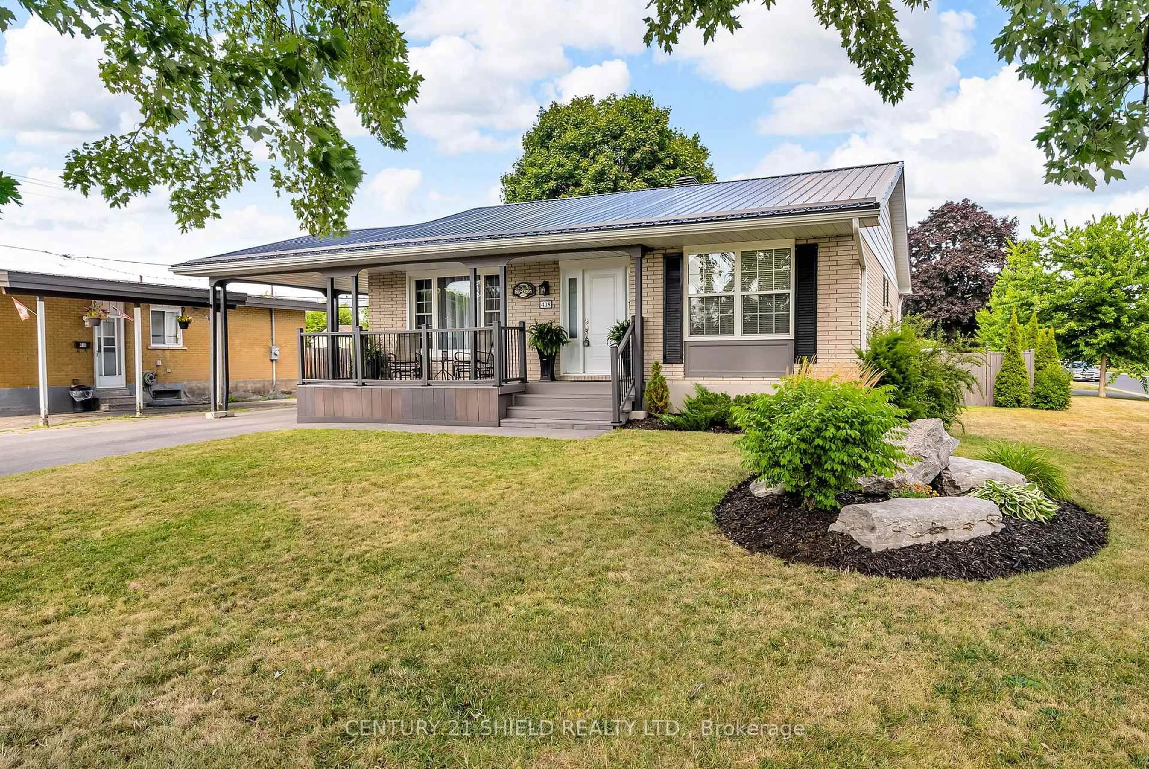 Home with brick exterior material, street for 408 Anderson Dr, Cornwall Ontario K6H 5N3