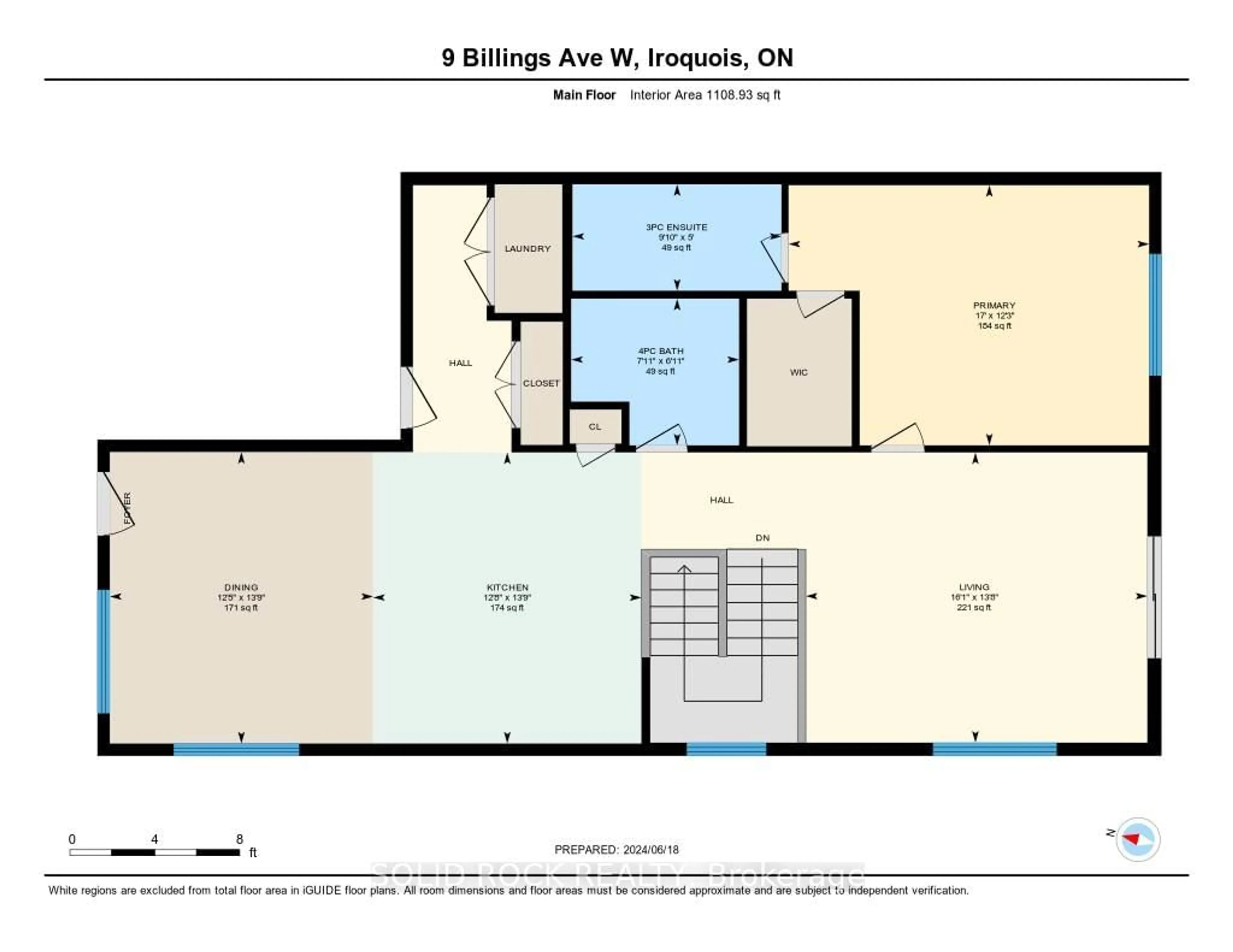 Floor plan for 9 Billings Ave, South Dundas Ontario K0E 1K0