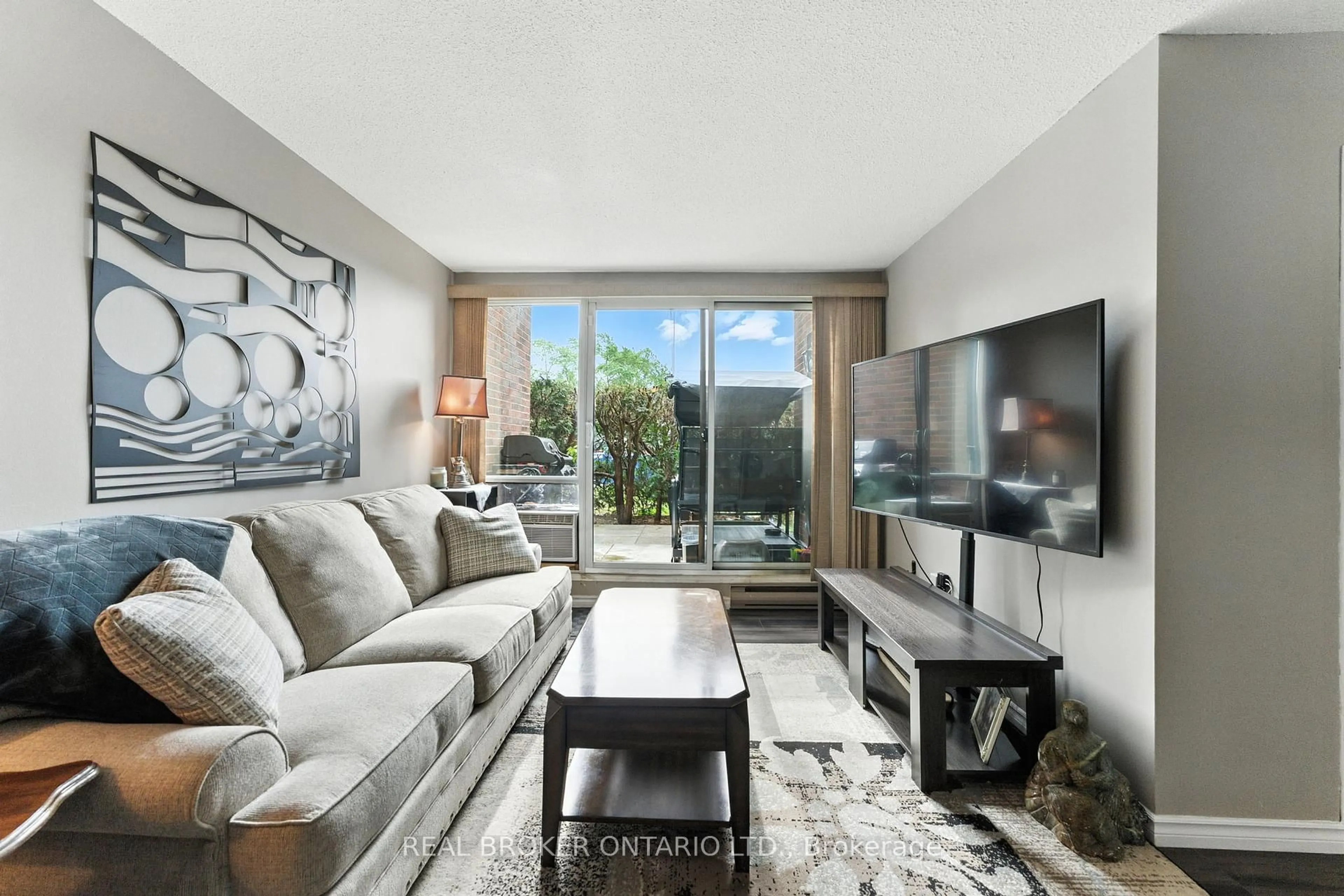 Living room with furniture, unknown for 36 Hayhurst Rd #126, Brantford Ontario N3R 6Y9