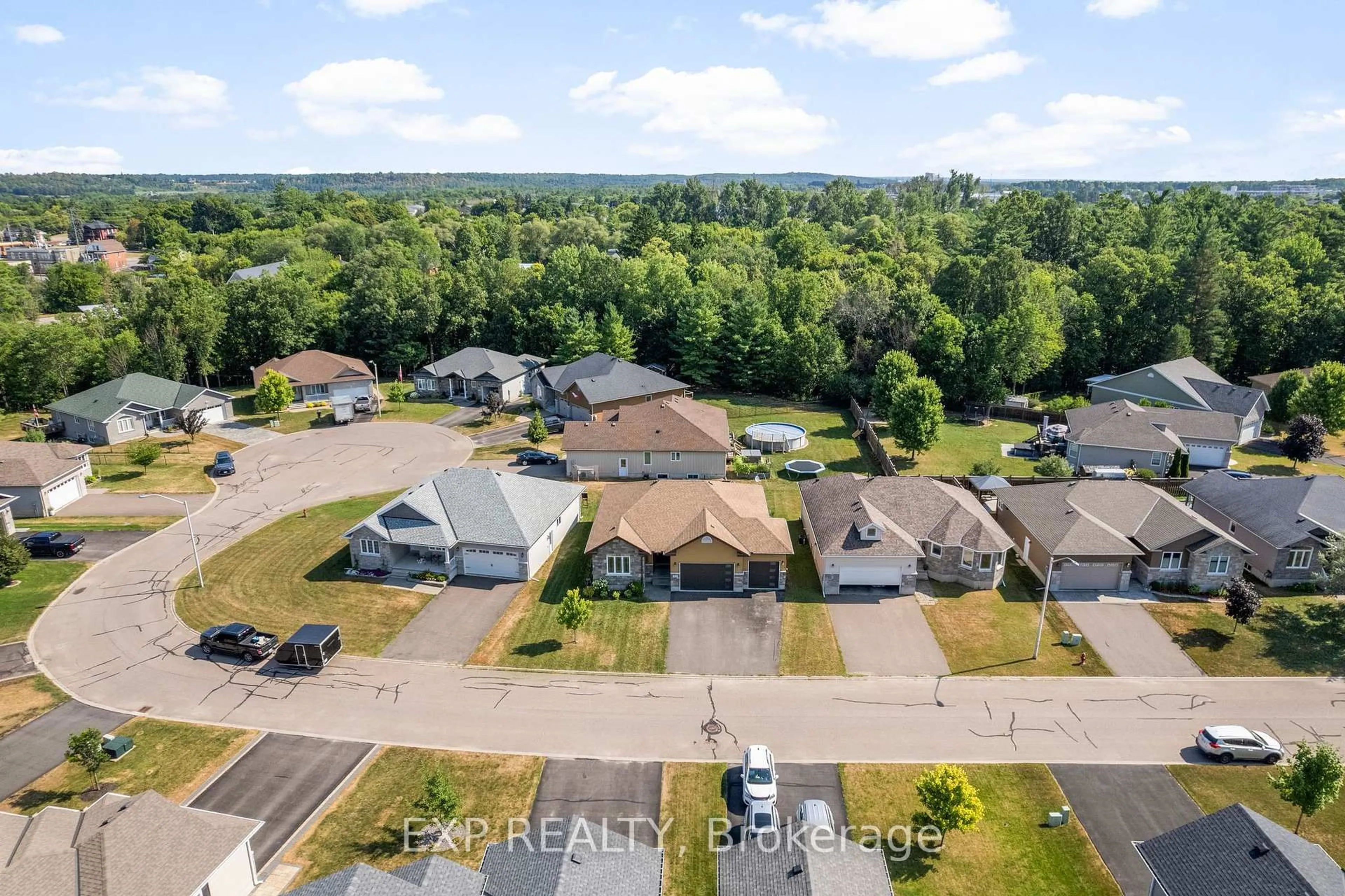 A pic from outside/outdoor area/front of a property/back of a property/a pic from drone, water/lake/river/ocean view for 511 Coleraine Dr, Renfrew Ontario K7V 1X3