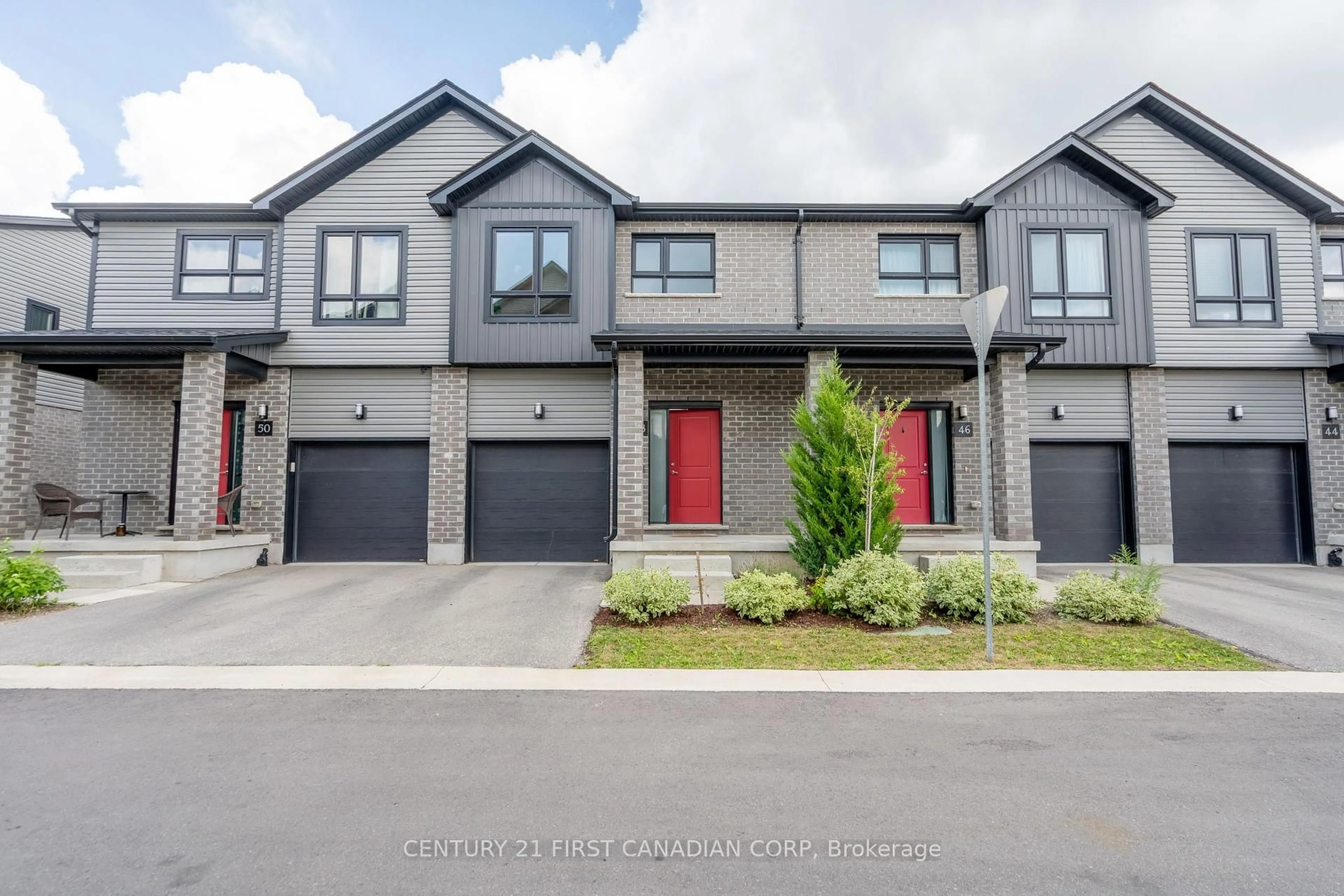 Home with brick exterior material, street for 819 Kleinburg Dr #48, London North Ontario N5X 3Z1