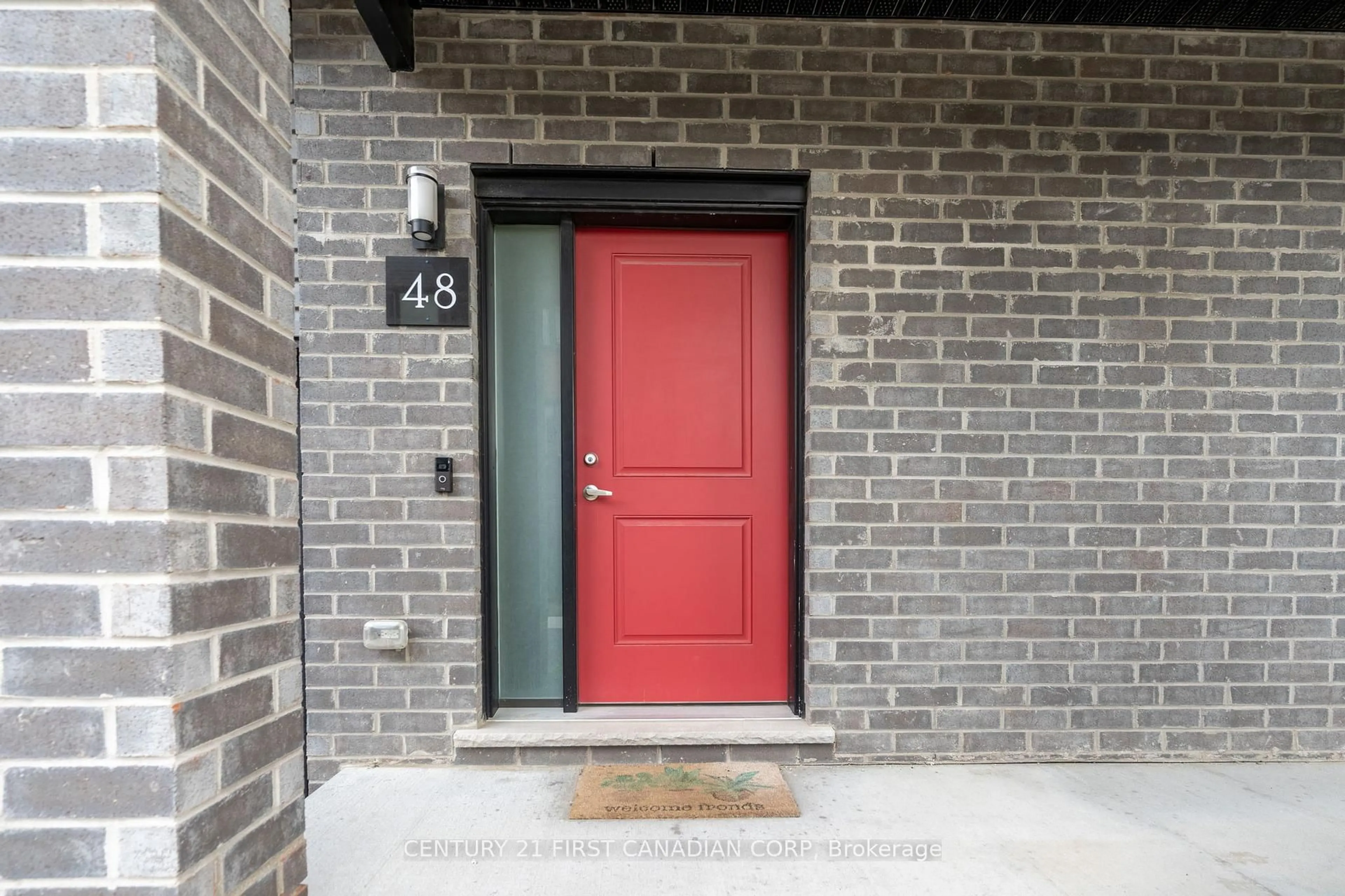 Home with brick exterior material, street for 819 Kleinburg Dr #48, London North Ontario N5X 3Z1