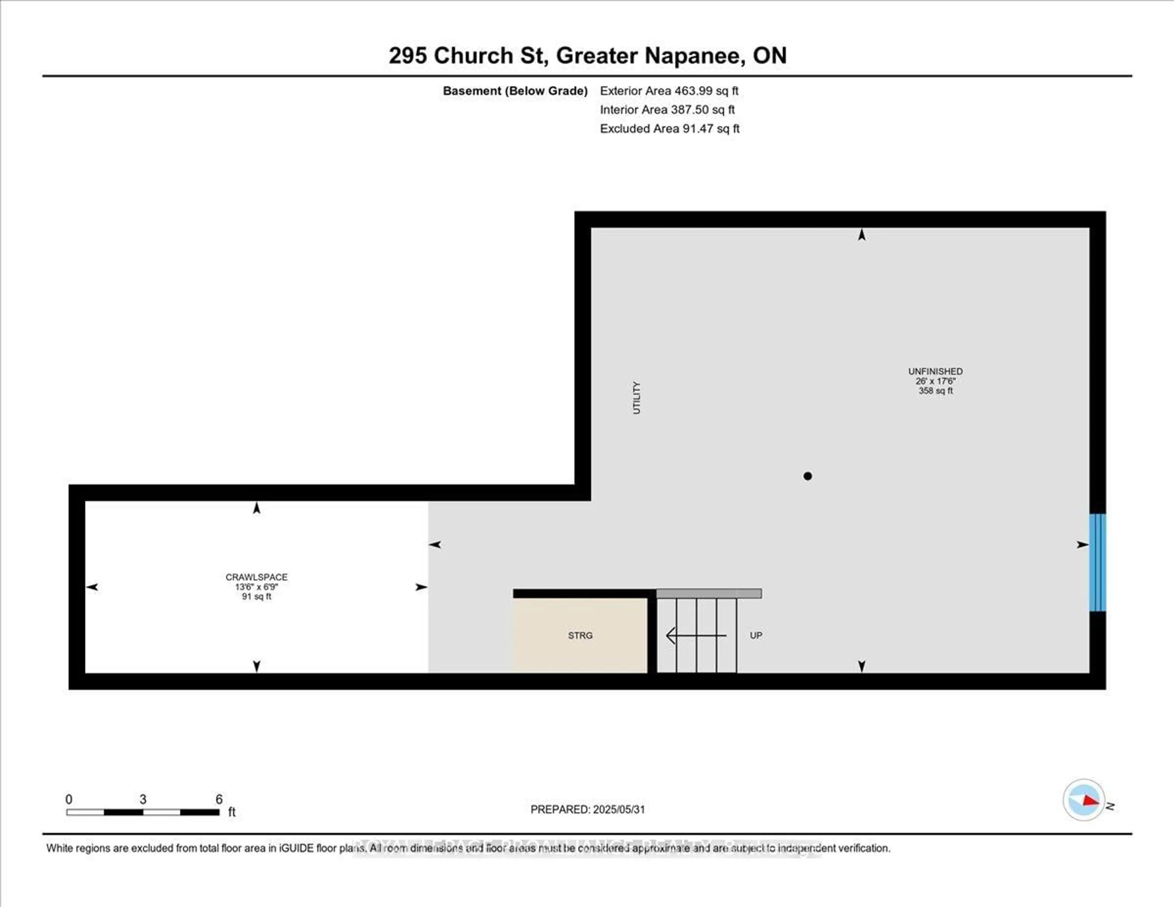 Floor plan for 295 Church St, Greater Napanee Ontario K7R 1C5