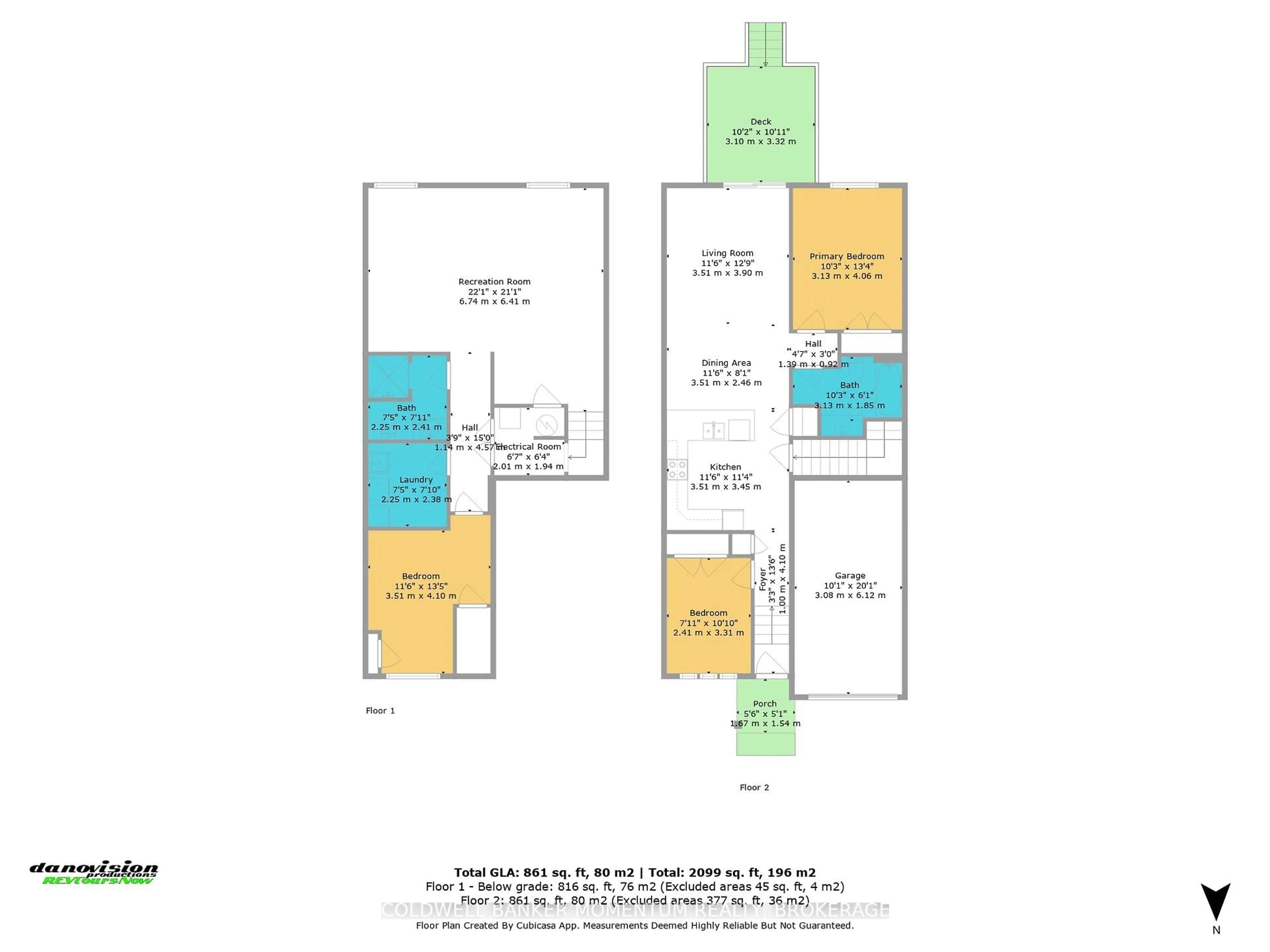 Floor plan for 68 North Main St, Norfolk Ontario N3Y 2M3
