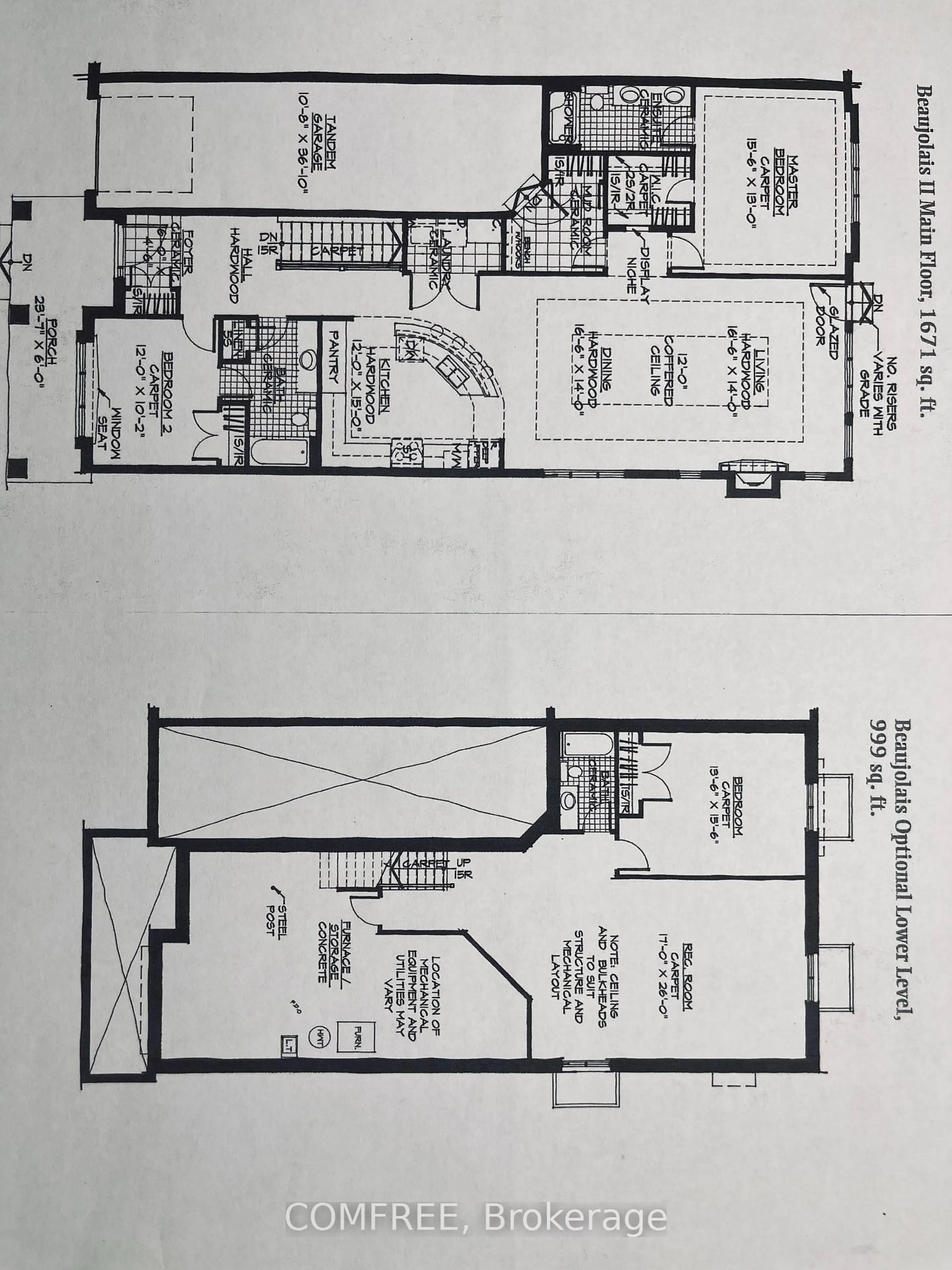 Floor plan for 176 Solera Circ, Ottawa Ontario K1T 0C8