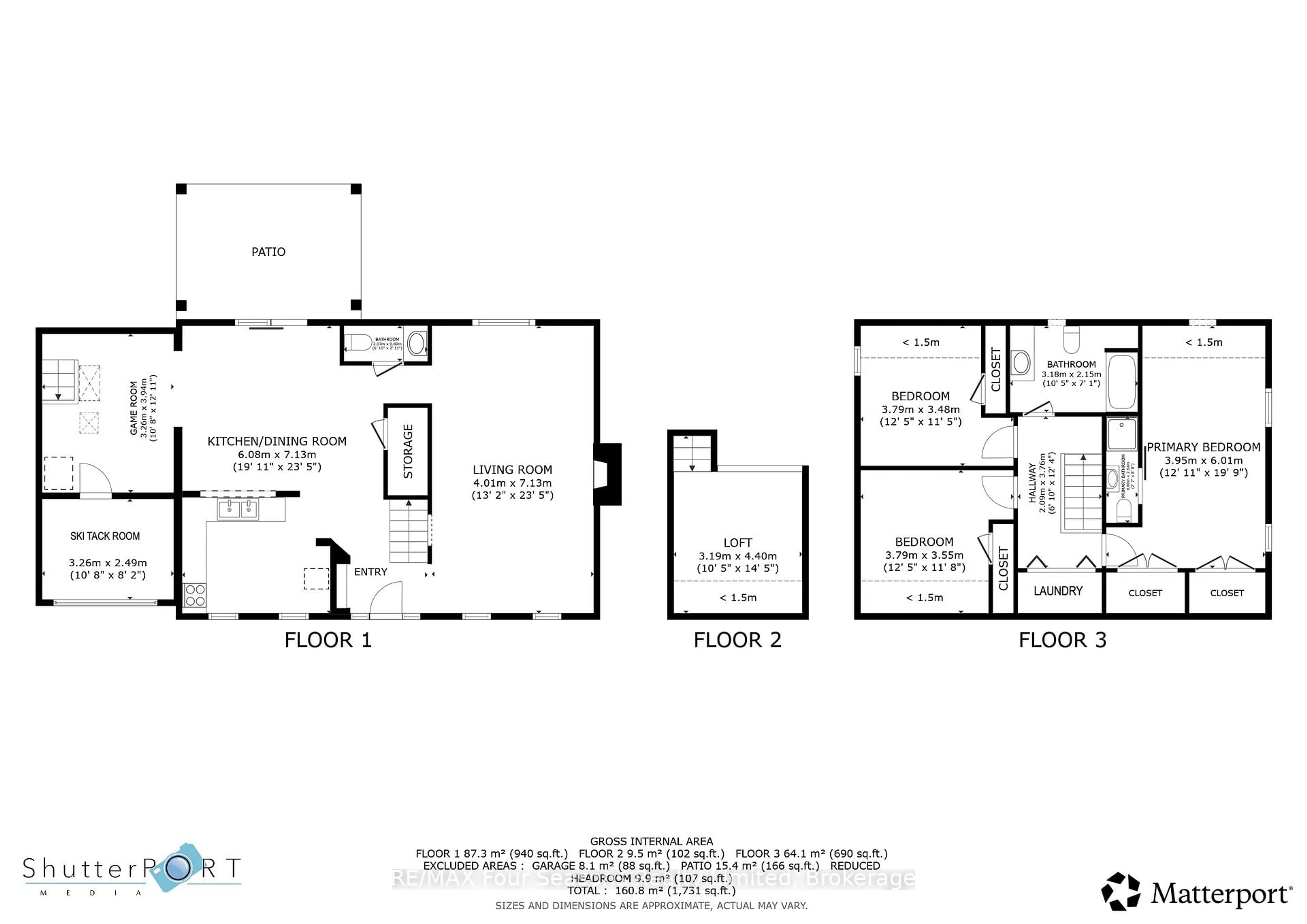 Floor plan for 173 Brooker Blvd, Blue Mountains Ontario L9Y 0M2