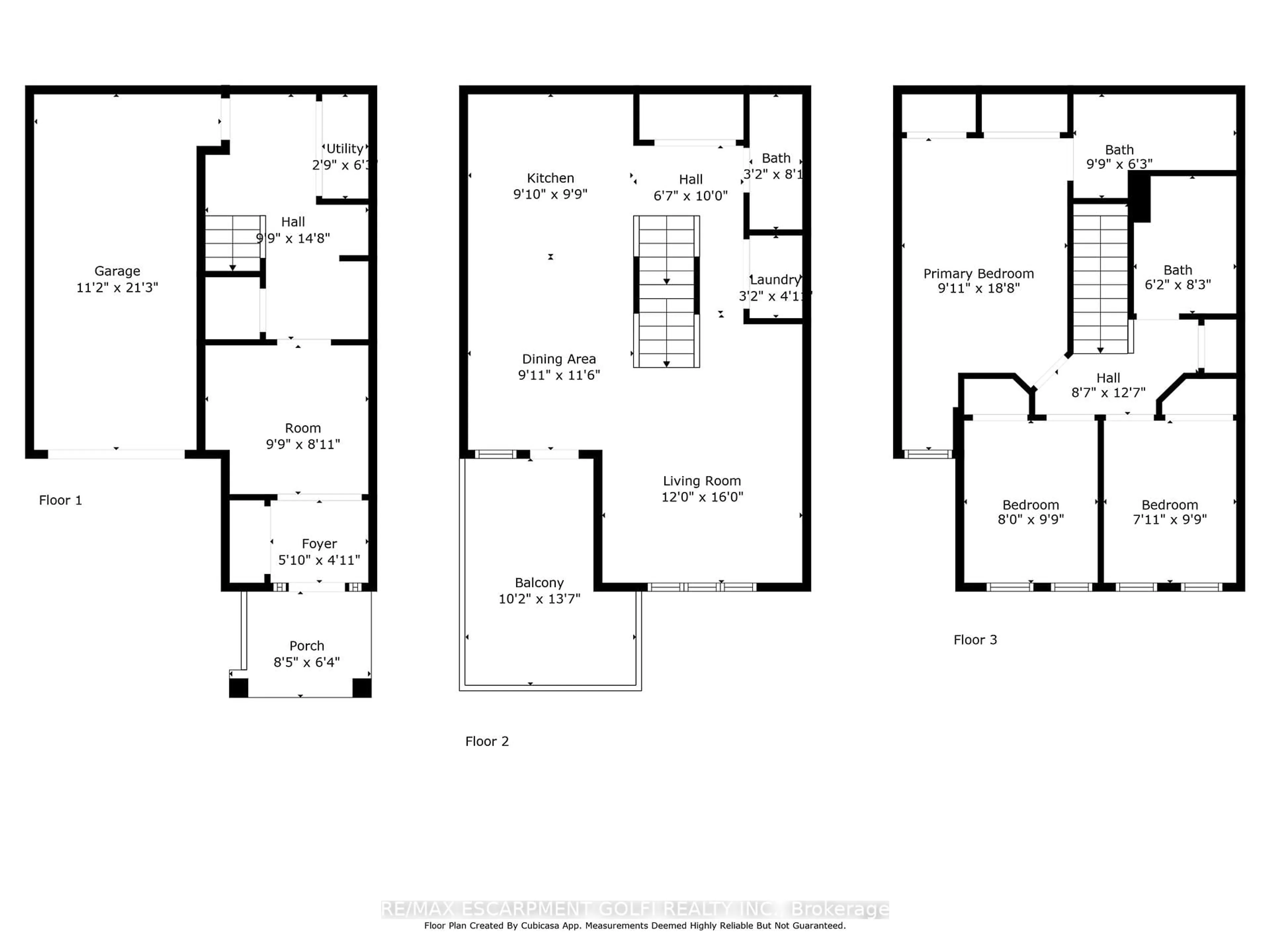 Floor plan for 22 Spring Creek Dr #57, Hamilton Ontario L8B 1V7