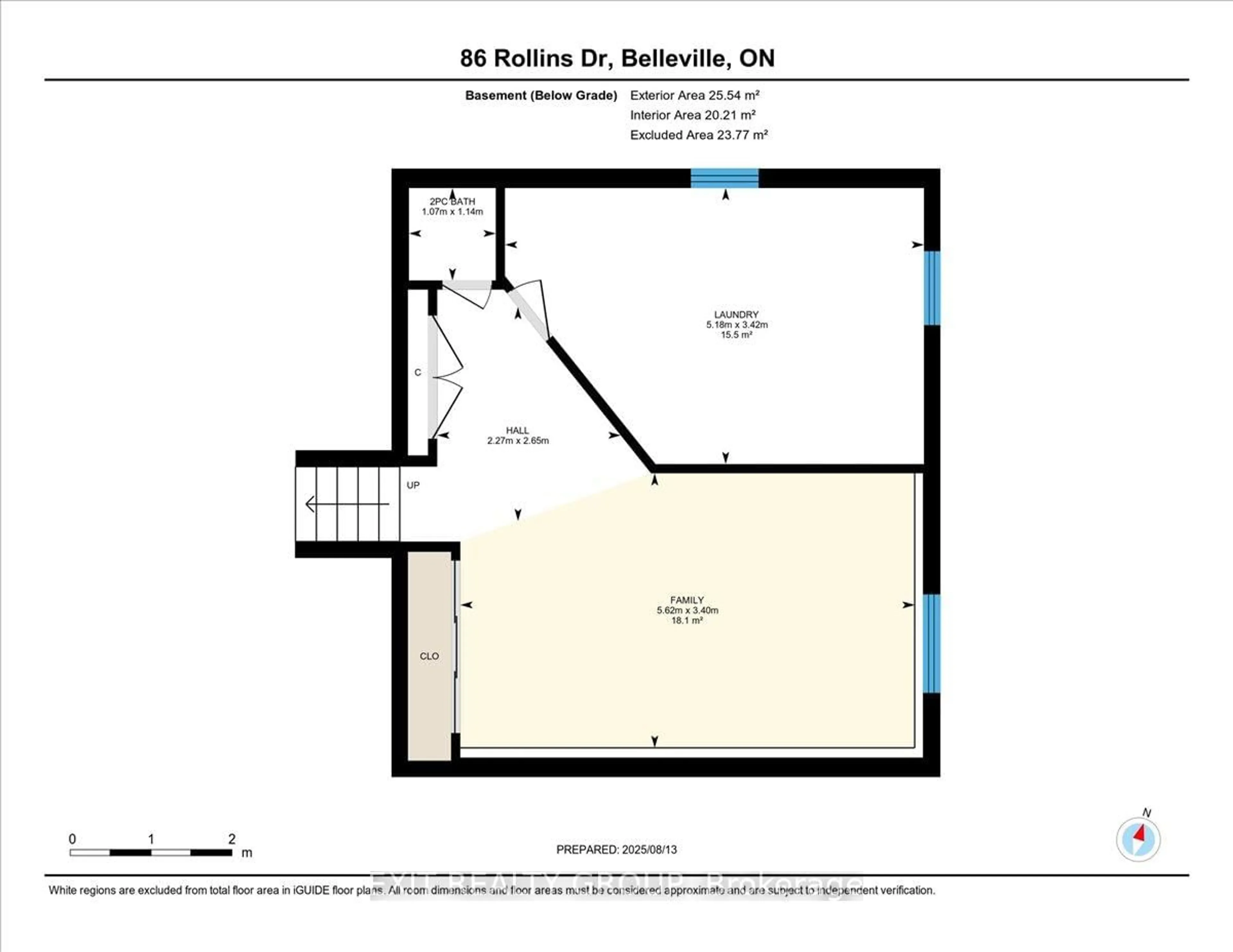 Floor plan for 86 Rollins Dr, Belleville Ontario K8N 4J5
