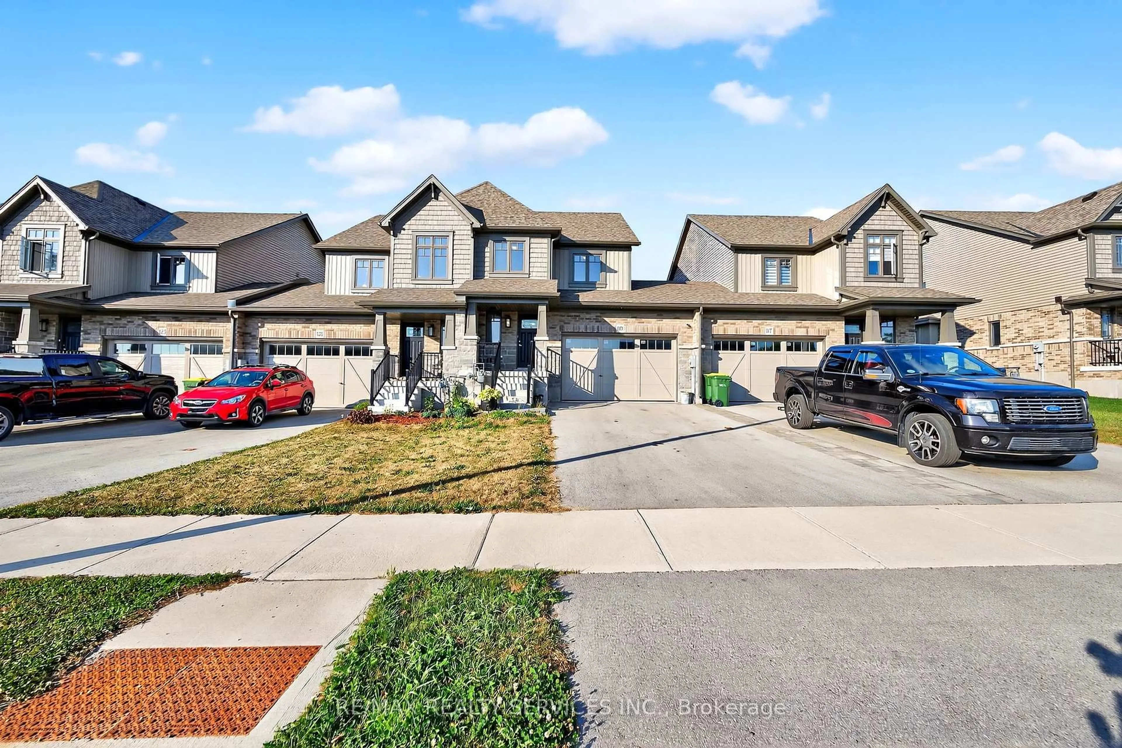 A pic from outside/outdoor area/front of a property/back of a property/a pic from drone, street for 119 Stan Baker Blvd, Grey Highlands Ontario N0C 1H0