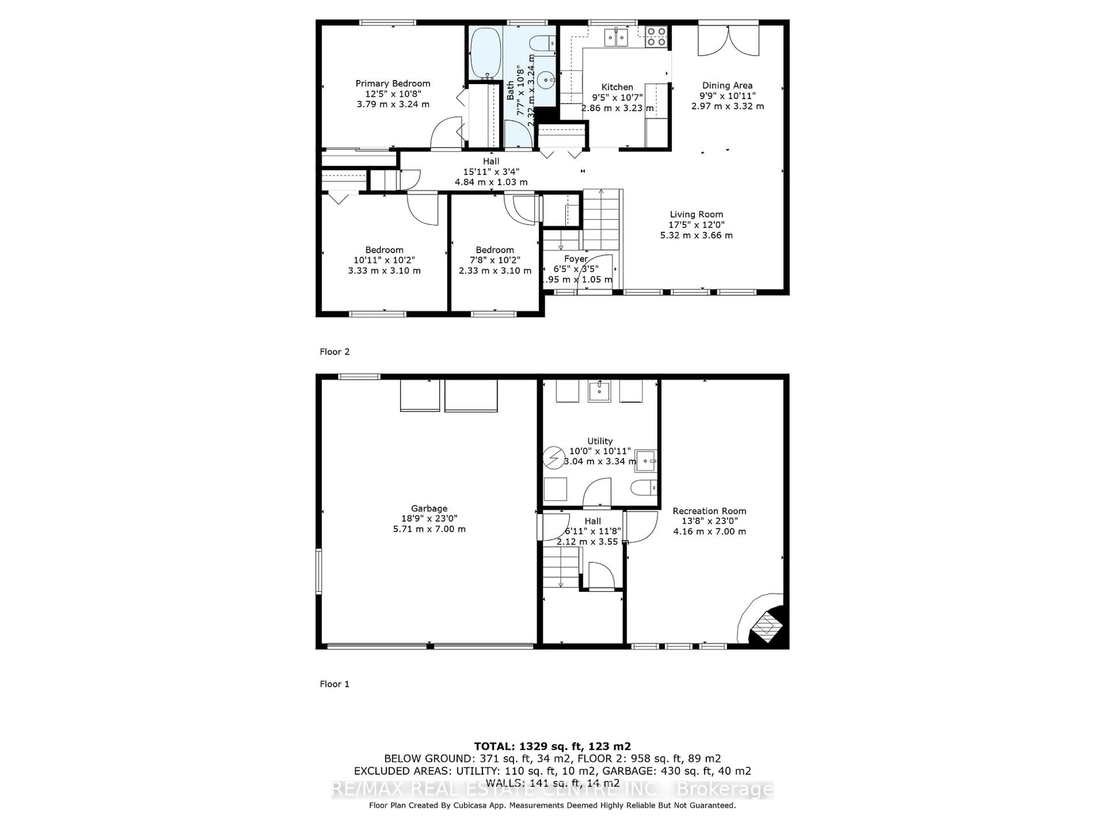 Floor plan for 11 Brassey Crt, Kitchener Ontario N2P 1J2